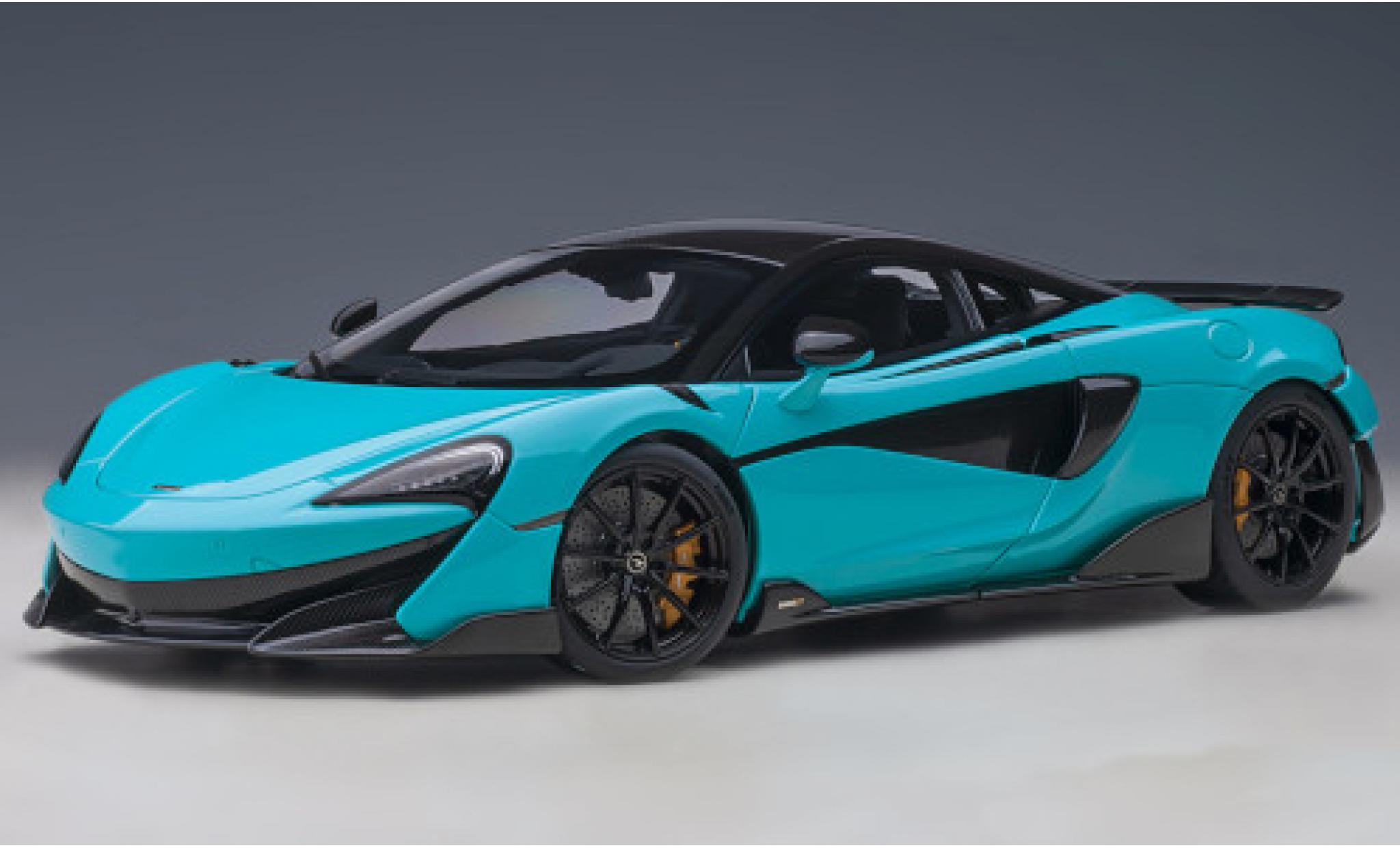 McLaren 600 1/18 AUTOart LT blauw/zwart 2019 modelauto