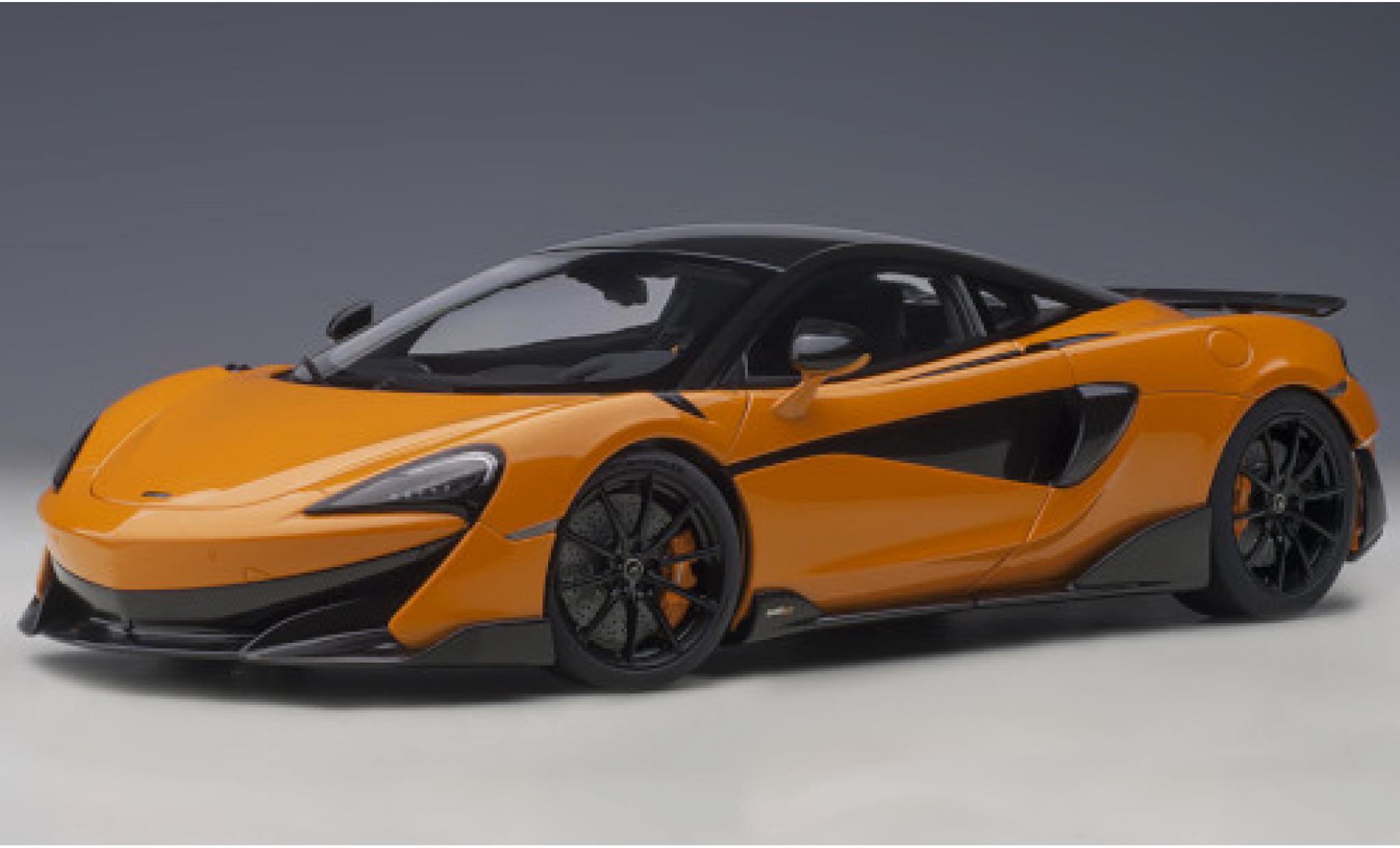 McLaren 600 1/18 AUTOart LT oranje/zwart 2019 modelauto