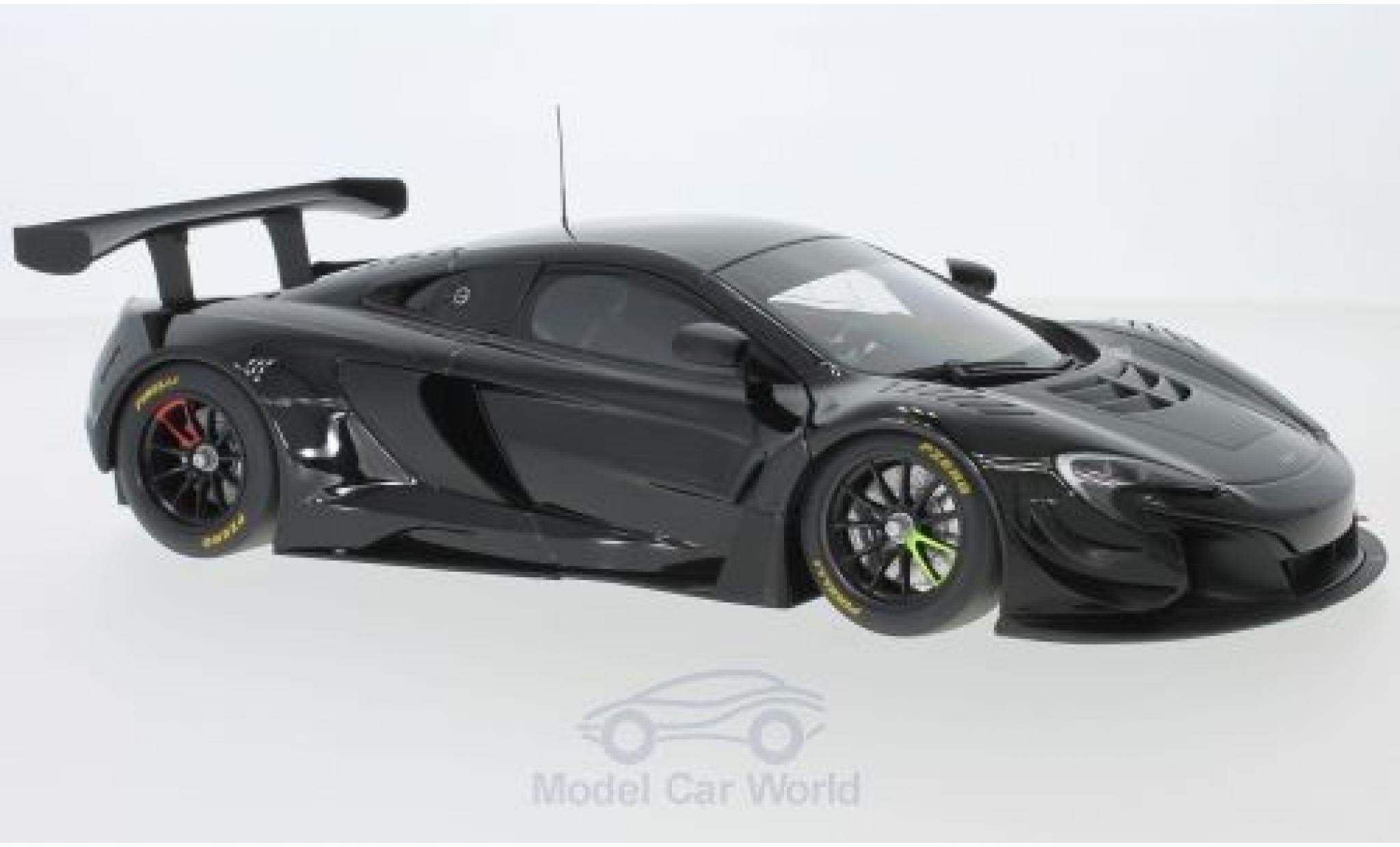 McLaren 650 1/18 AUTOart S GT3 zwart 2014 modelauto