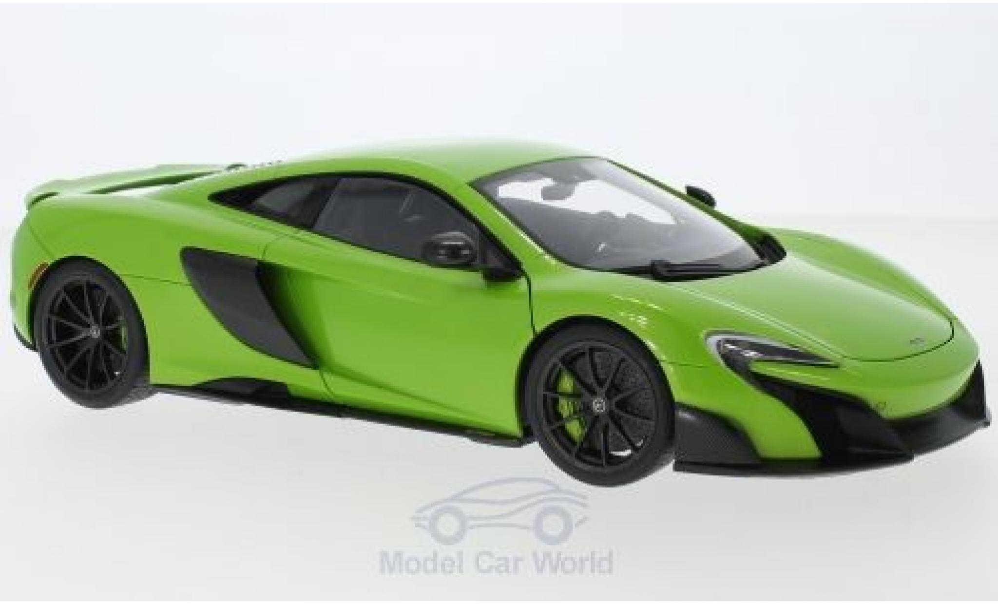 McLaren 675 1/18 AUTOart LT groen 2016 modelauto