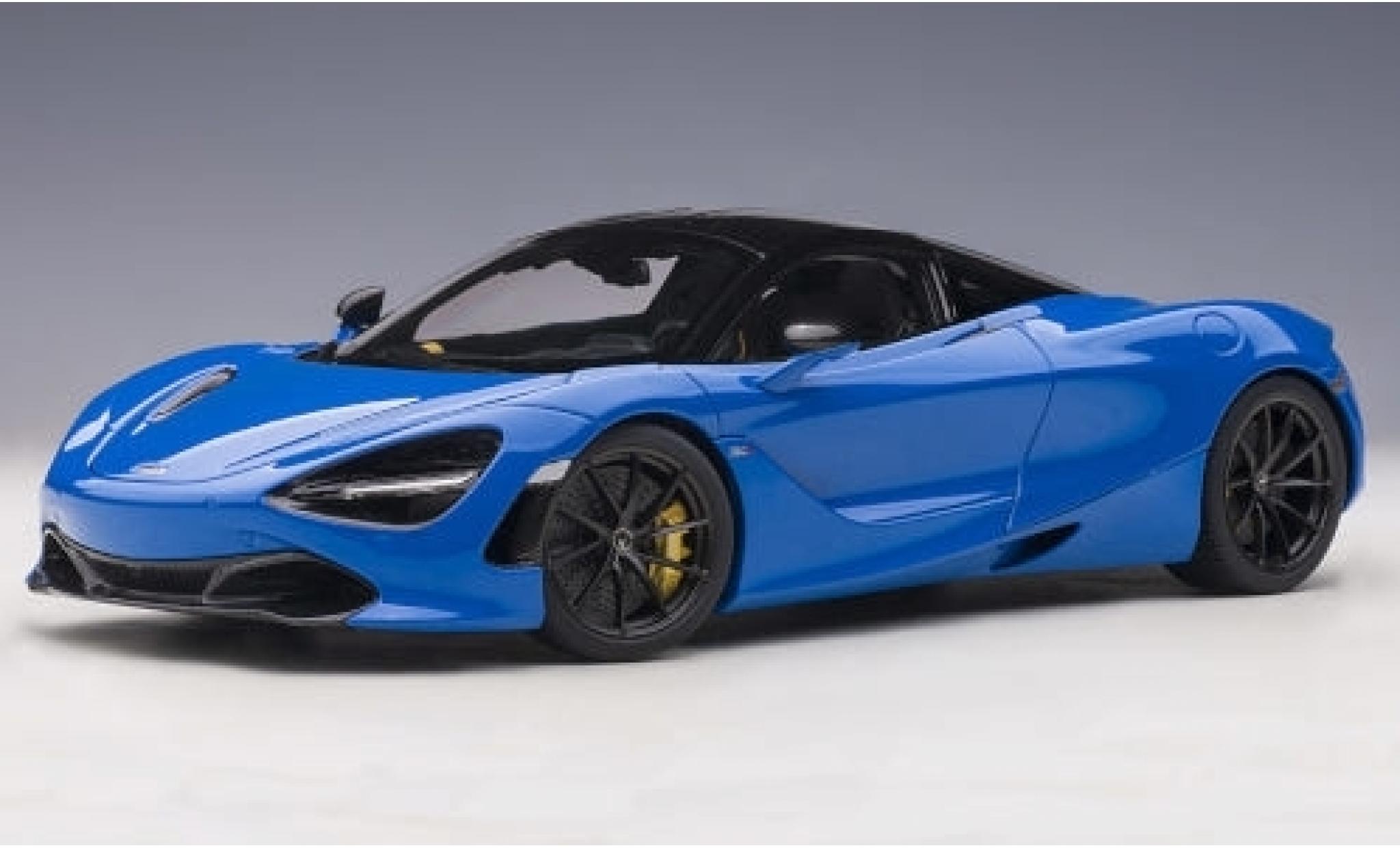 McLaren 720 1/18 AUTOart S metallic blauw 2017 modelauto