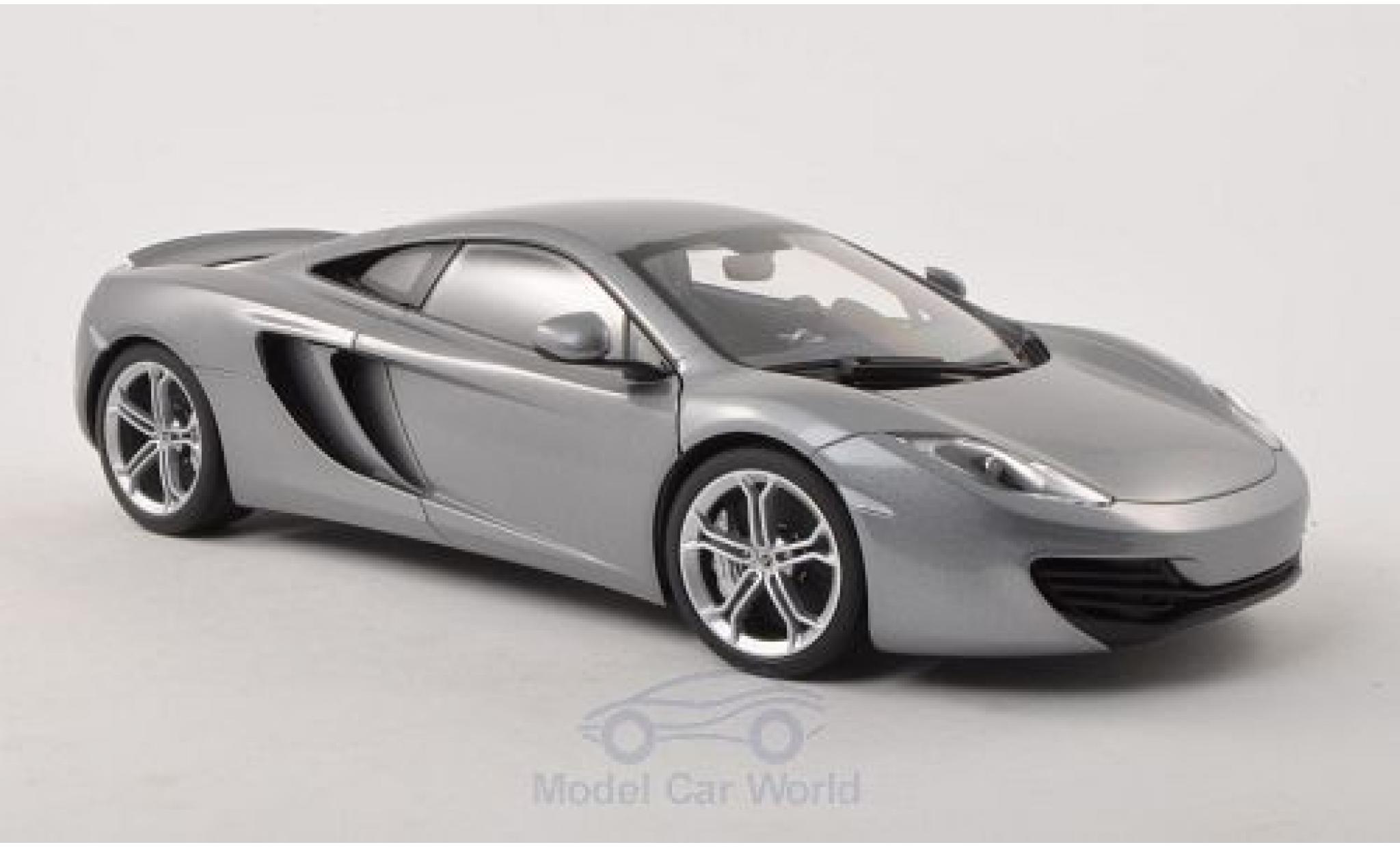 McLaren MP4-12C 1/18 AUTOart grijs 2011 modelauto