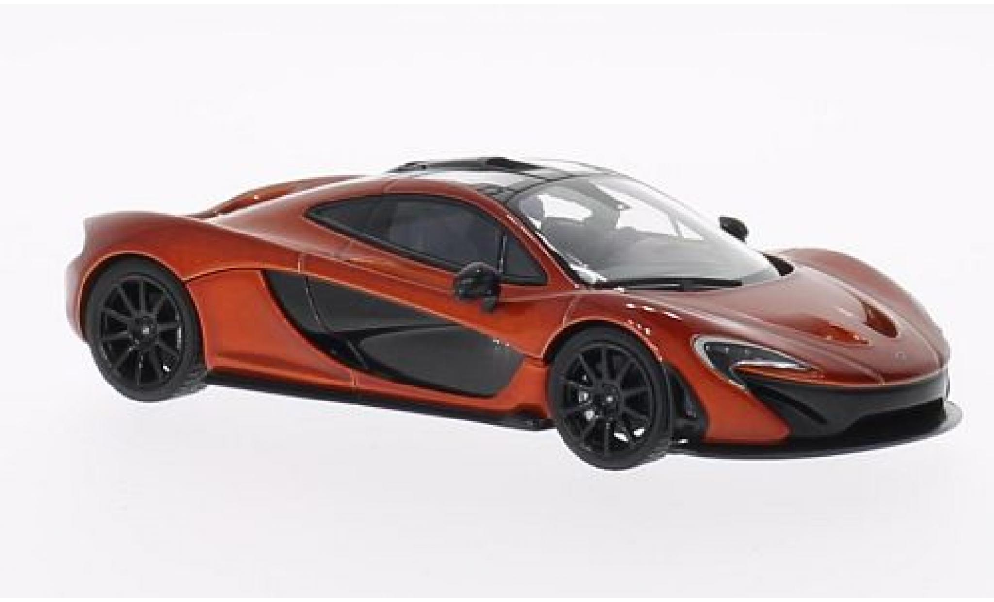McLaren P1 1/43 AUTOart metallic oranje 2011 modelauto