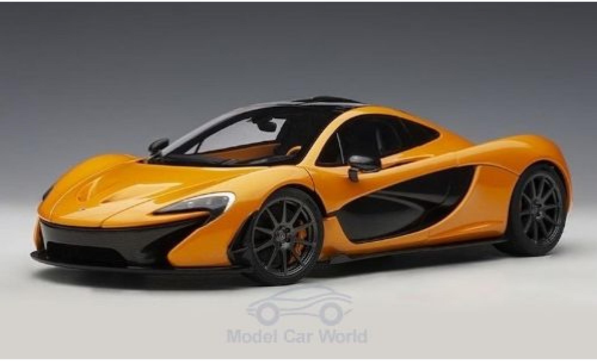 McLaren P1 1/18 AUTOart oranje 2013 modelauto