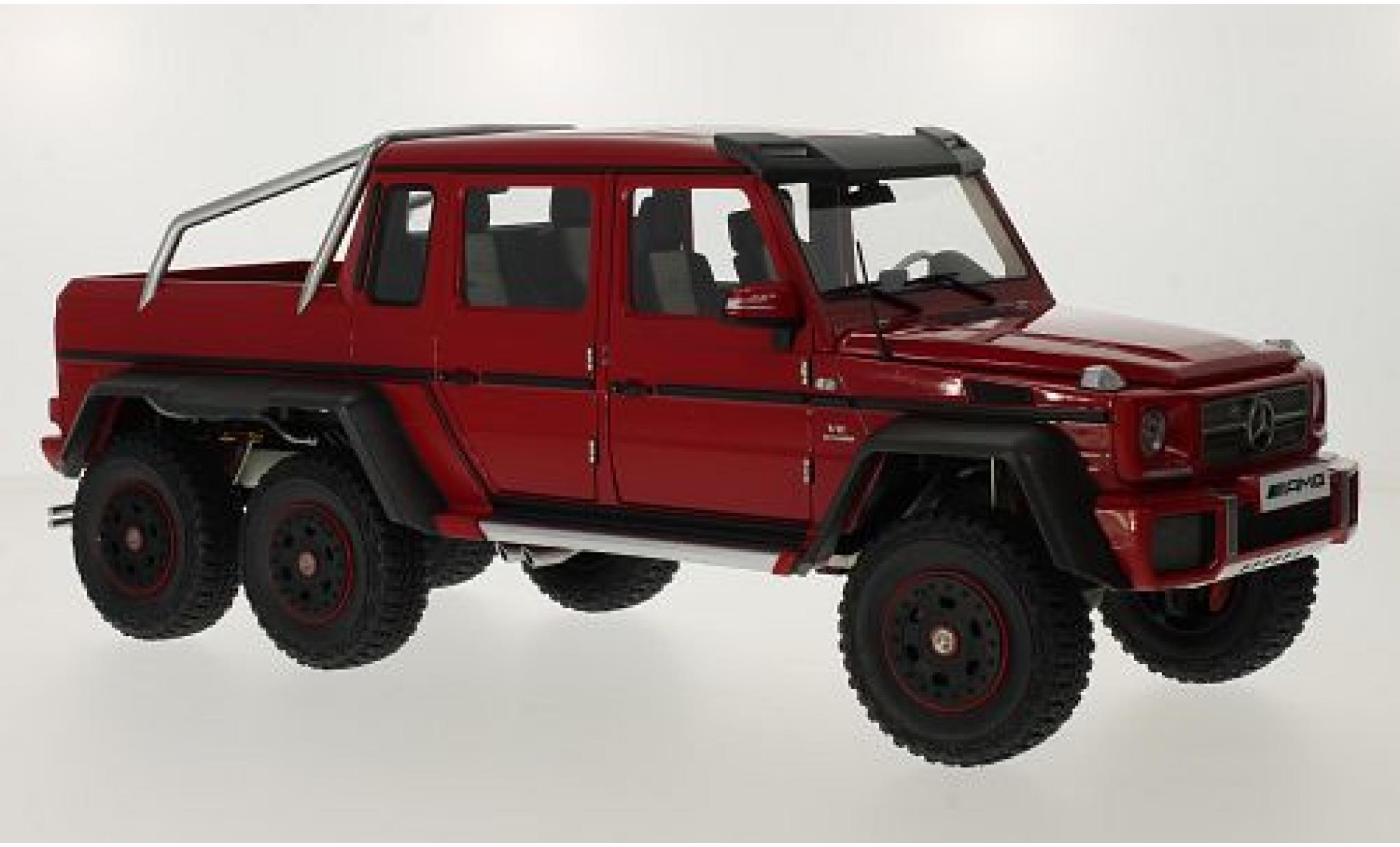 Mercedes Classe G 1/18 AUTOart AMG G63 6x6 rood 2013 modelauto