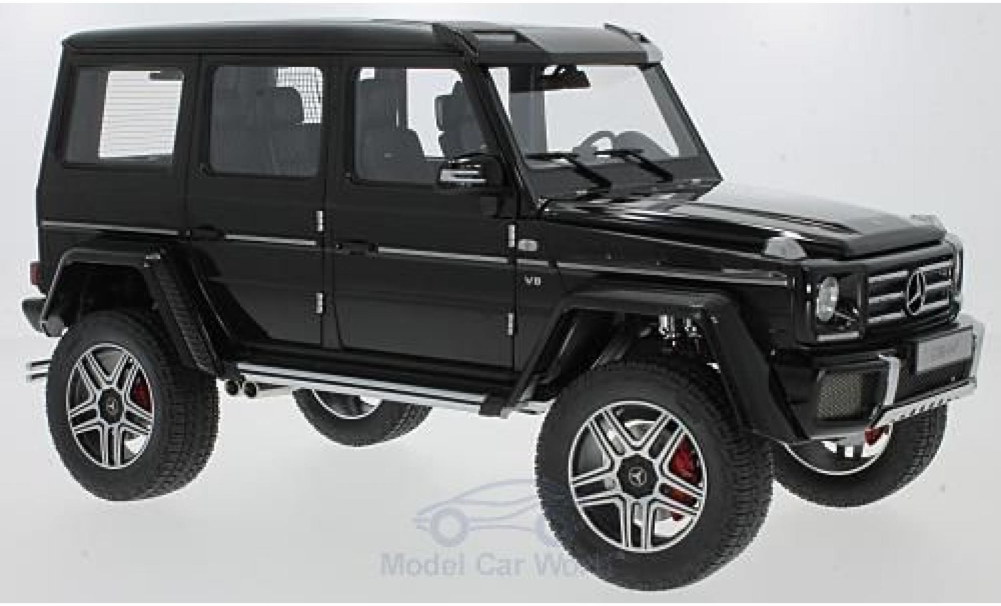 Mercedes Classe G 1/18 AUTOart G500 4x4 zwart 2016 modelauto
