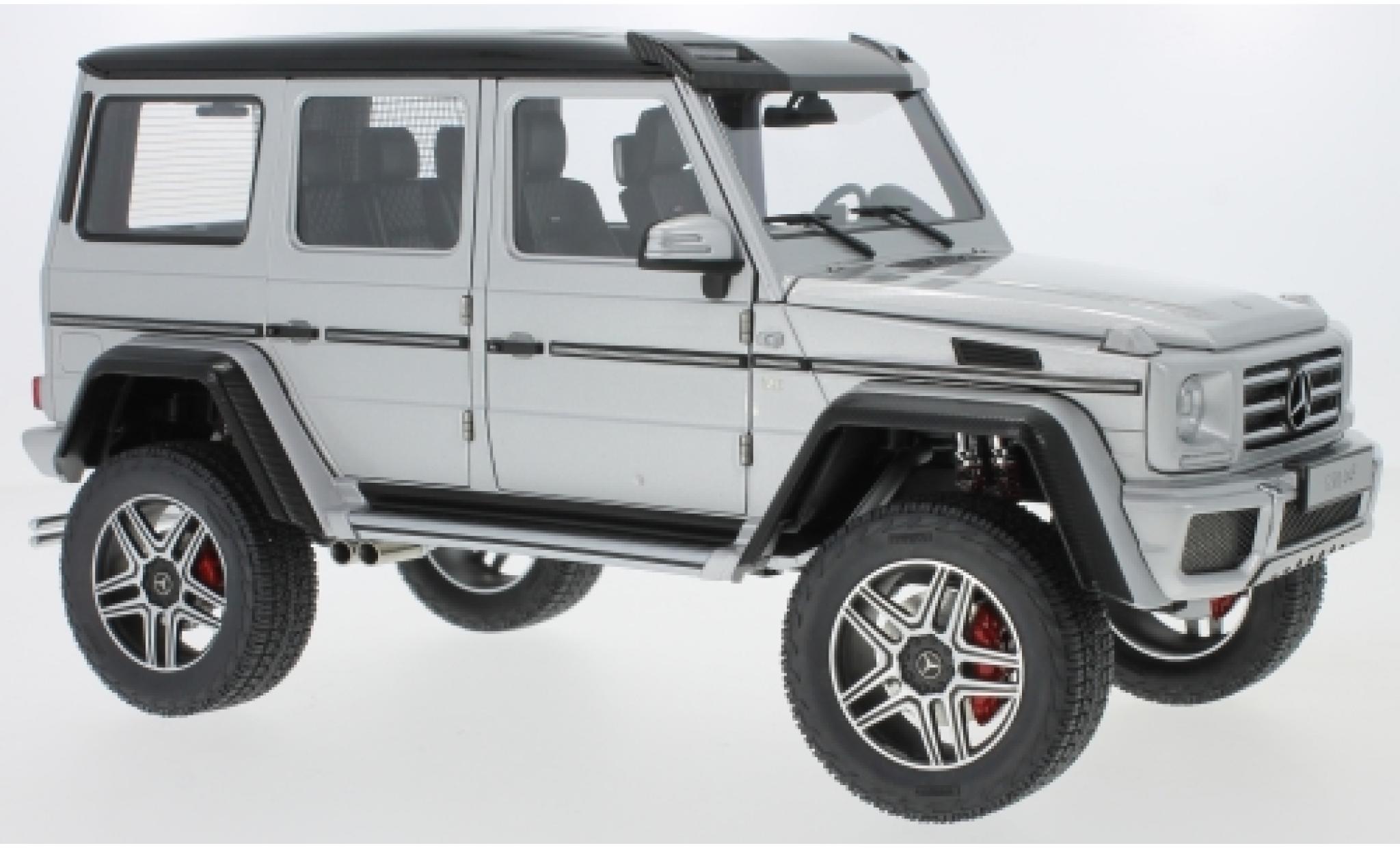Mercedes Classe G 1/18 AUTOart G500 4x4 grijs 2016 modelauto