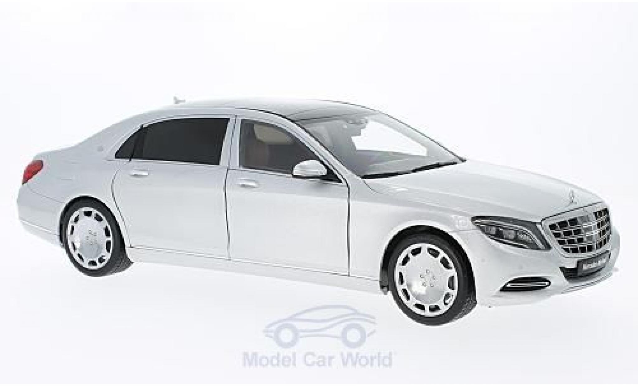 Mercedes CLA 1/18 AUTOart Maybach Classe S (S600) (SWB) grijs 2015 modelauto