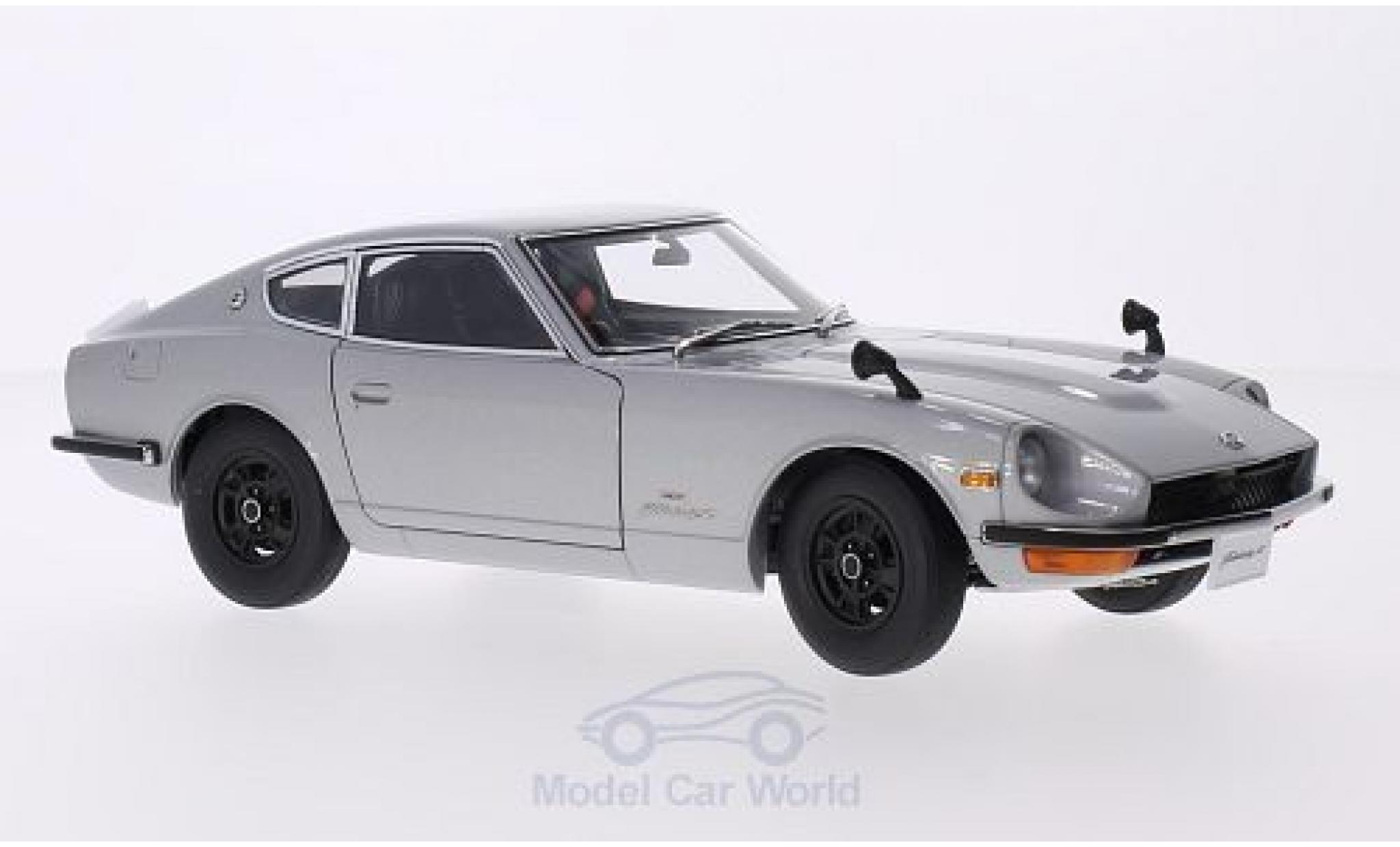 Nissan Fairlady Z S30 1/18 AUTOart 432 (PS30) grijs RHD 1969 modelauto