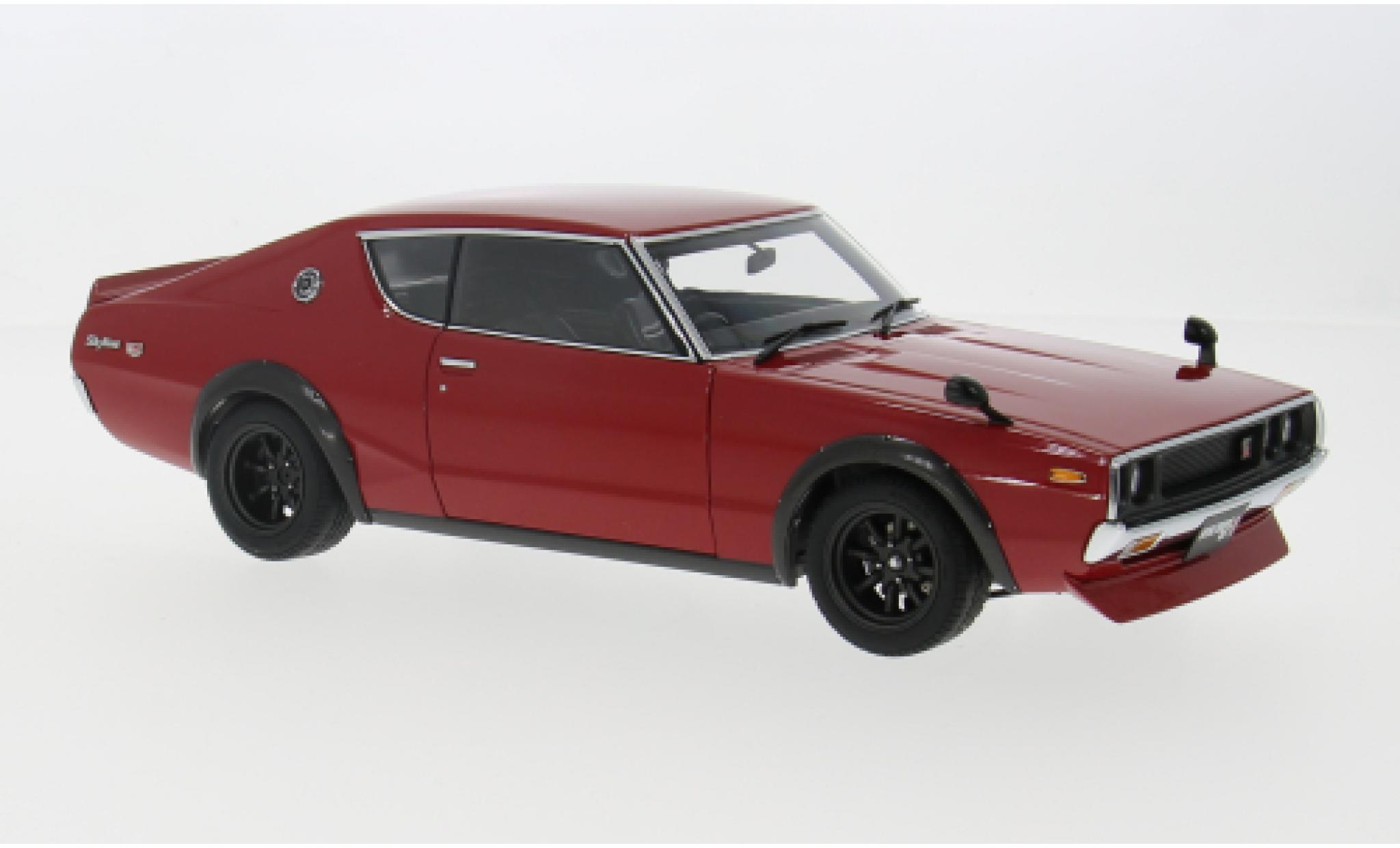 Nissan Skyline 1/18 AUTOart 2000 GT-R (KPGC110) rood 1:18 modelauto