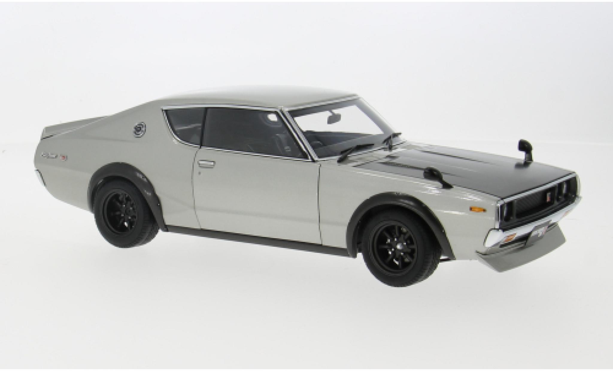 Nissan Skyline 1/18 AUTOart 2000 GT-R (KPGC110) grijs 1:18 modelauto
