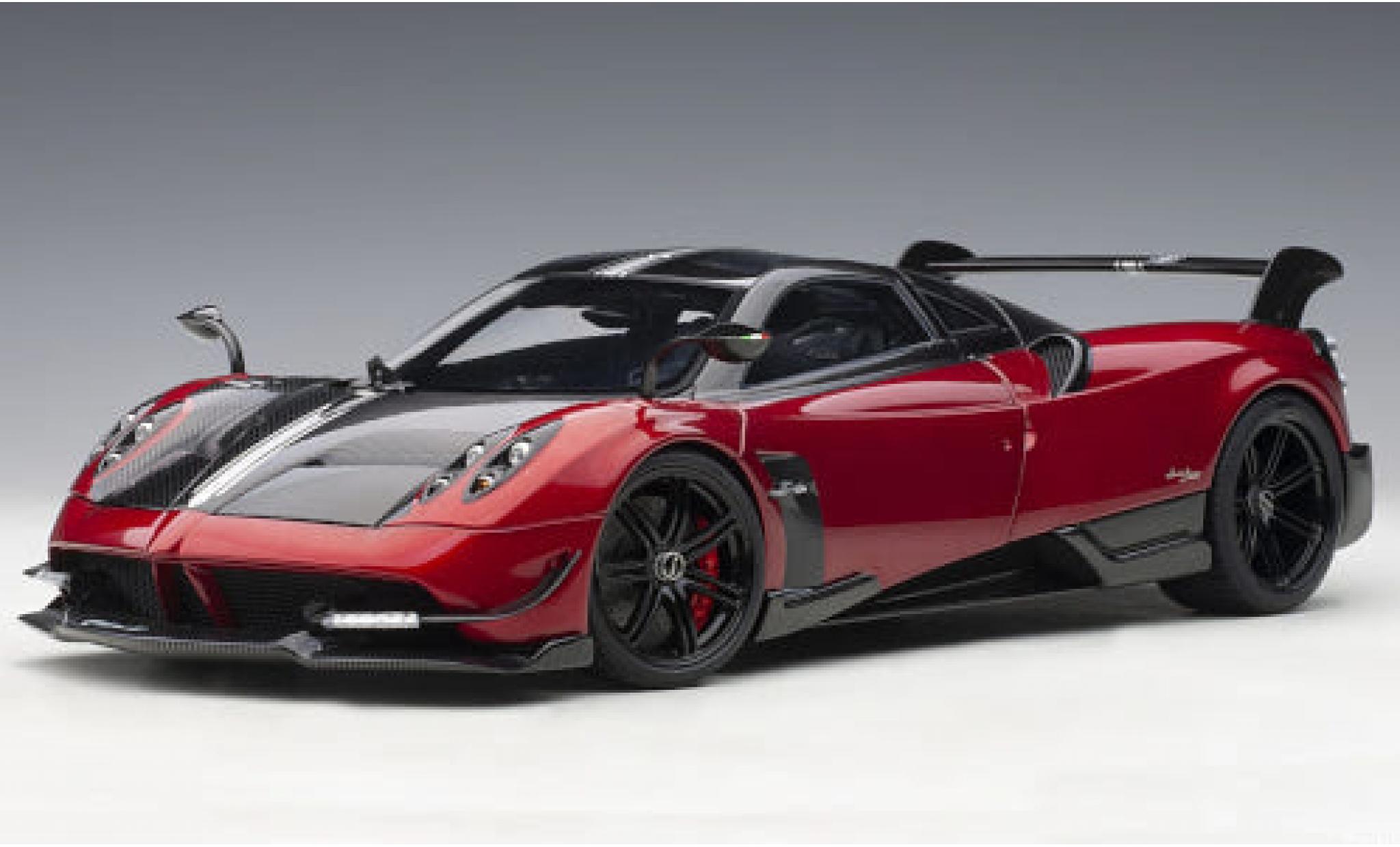 Pagani Huayra 1/18 AUTOart BC rood/carbon 2016 modelauto