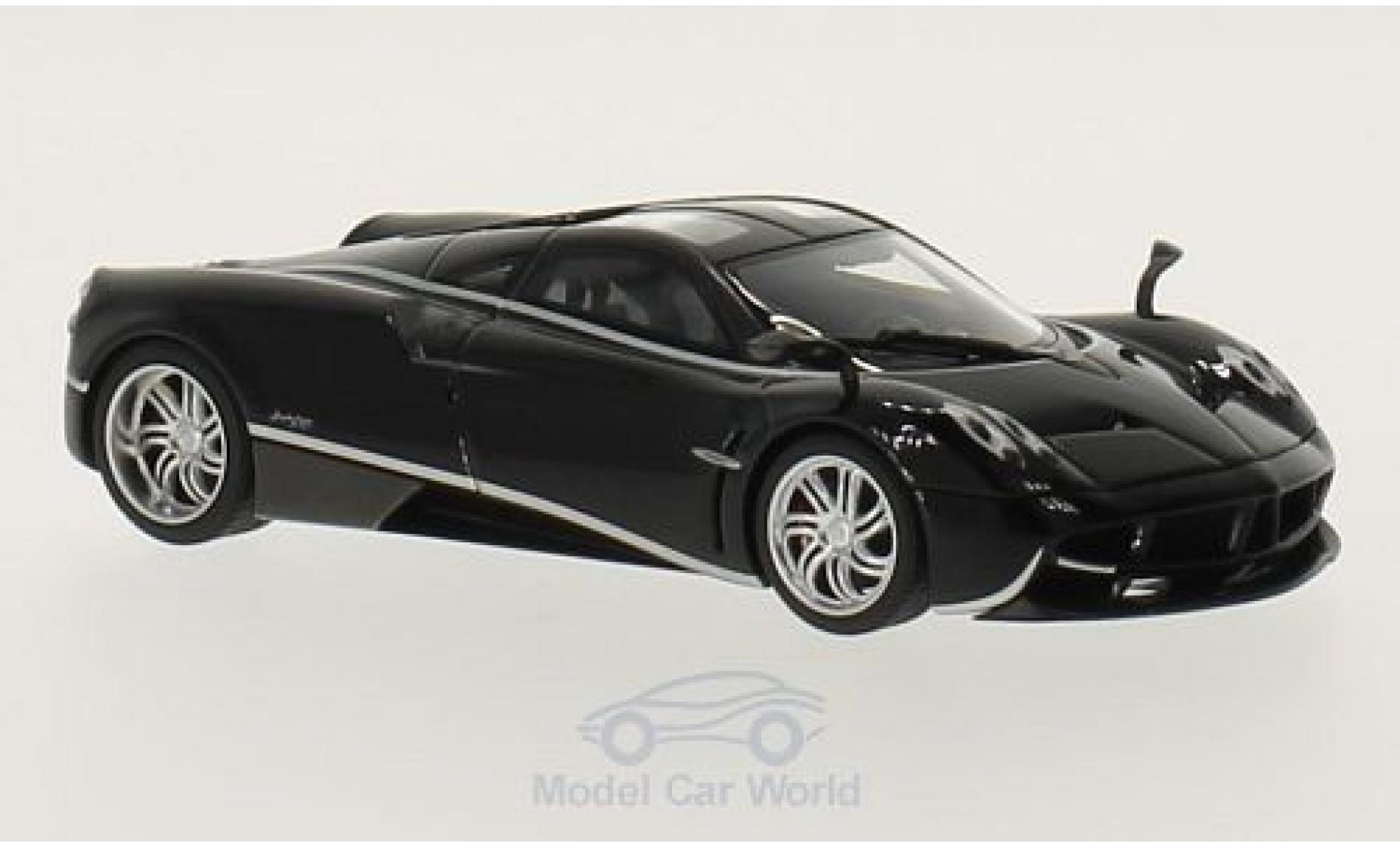 Pagani Huayra 1/43 AUTOart zwart/grijs 2011 modelauto
