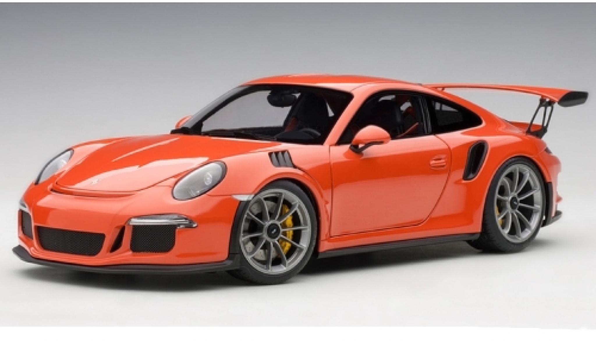 Porsche 991 GT3 RS 1/18 AUTOart 911 () GT3 RS oranje 2016 modelauto