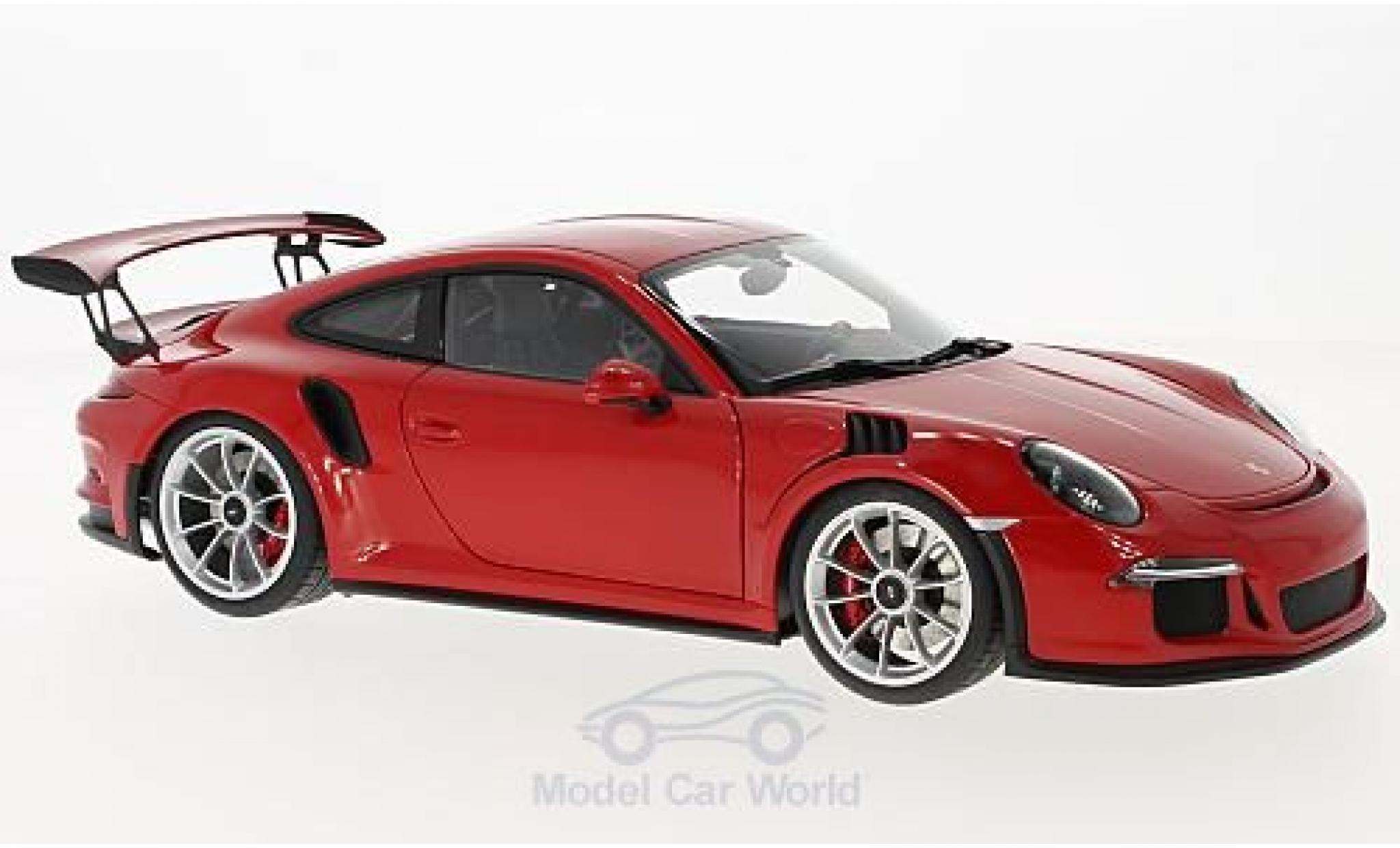 Porsche 991 GT3 RS 1/18 AUTOart 911 () GT3 RS rood 2016 modelauto