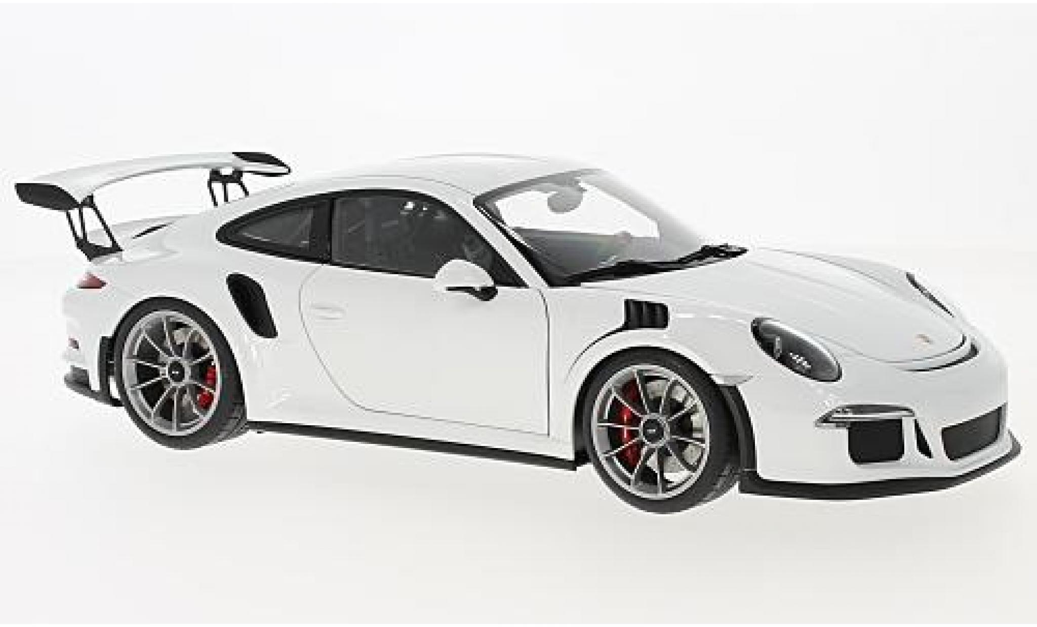 Porsche 991 GT3 RS 1/18 AUTOart 911 () GT3 RS wit 2016 modelauto