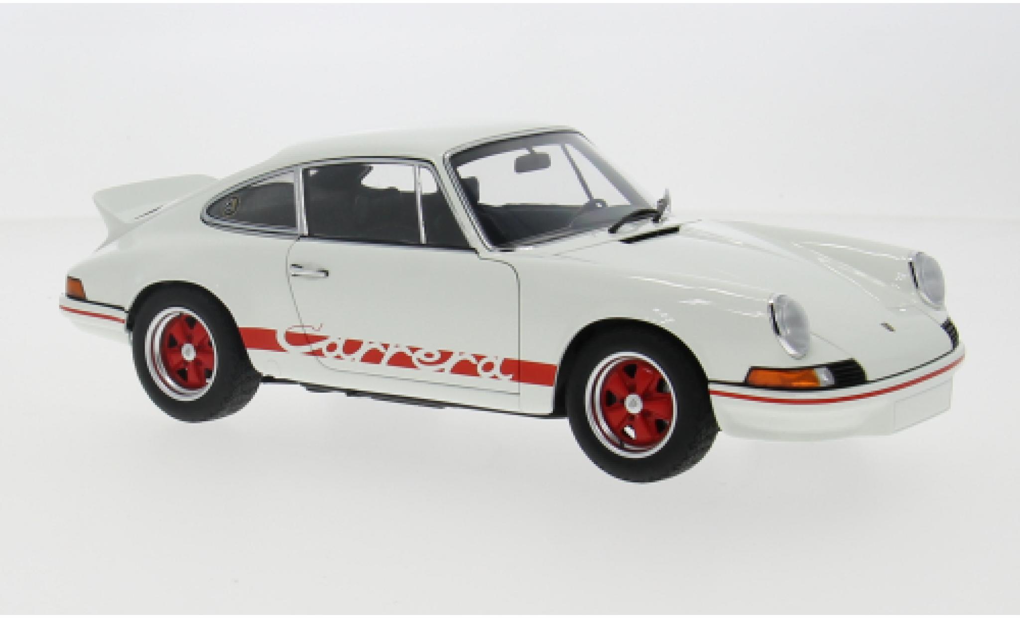 Porsche 930 1/18 AUTOart 911 Carrera 2.7 RS wit/rood 1975 1:18 modelauto