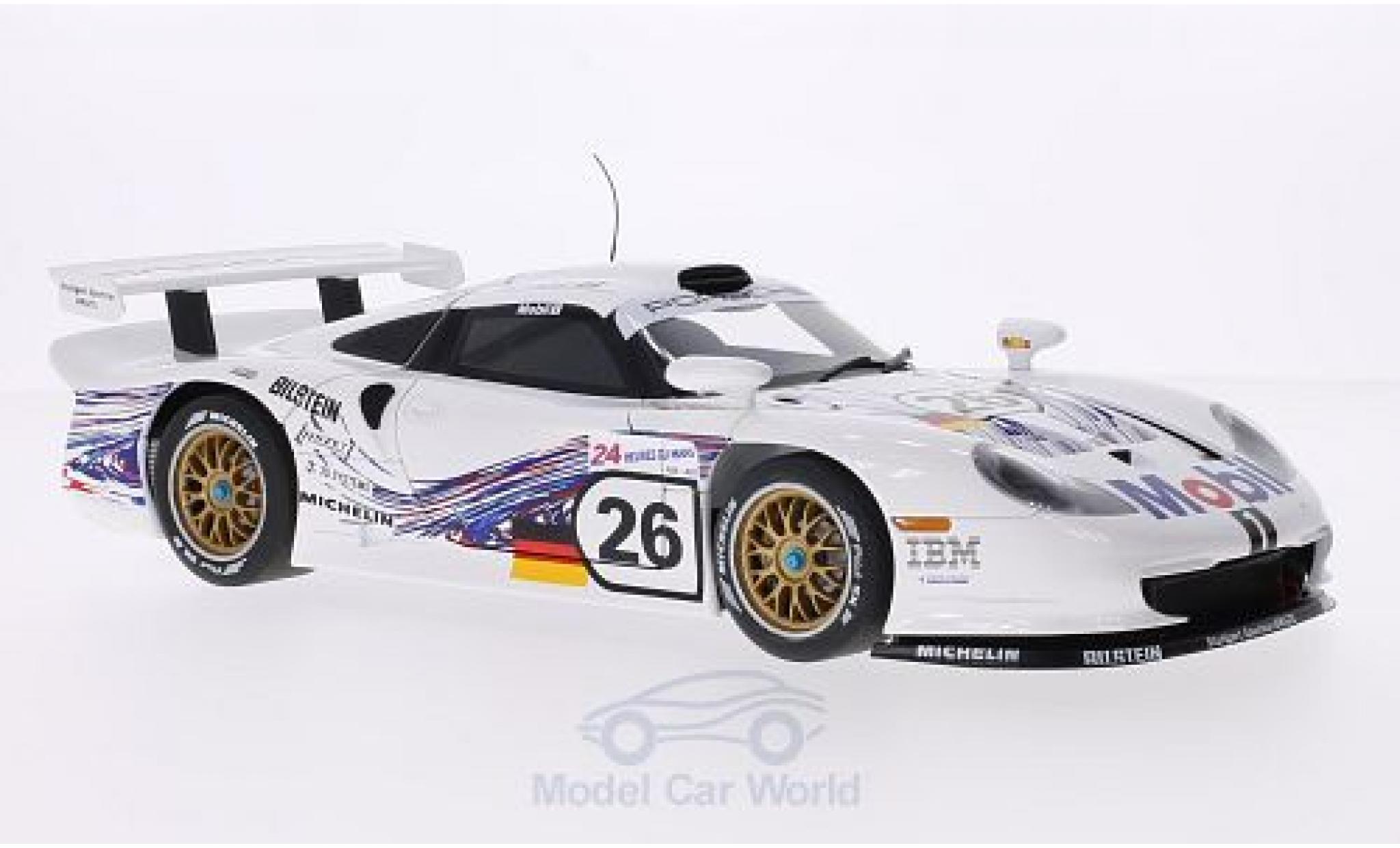 Porsche 996 GT1 1/18 AUTOart 911 GT1 No.26 24h Le Mans 1997 E.Collard/R.Kelleners/Y.Dalmas modelauto