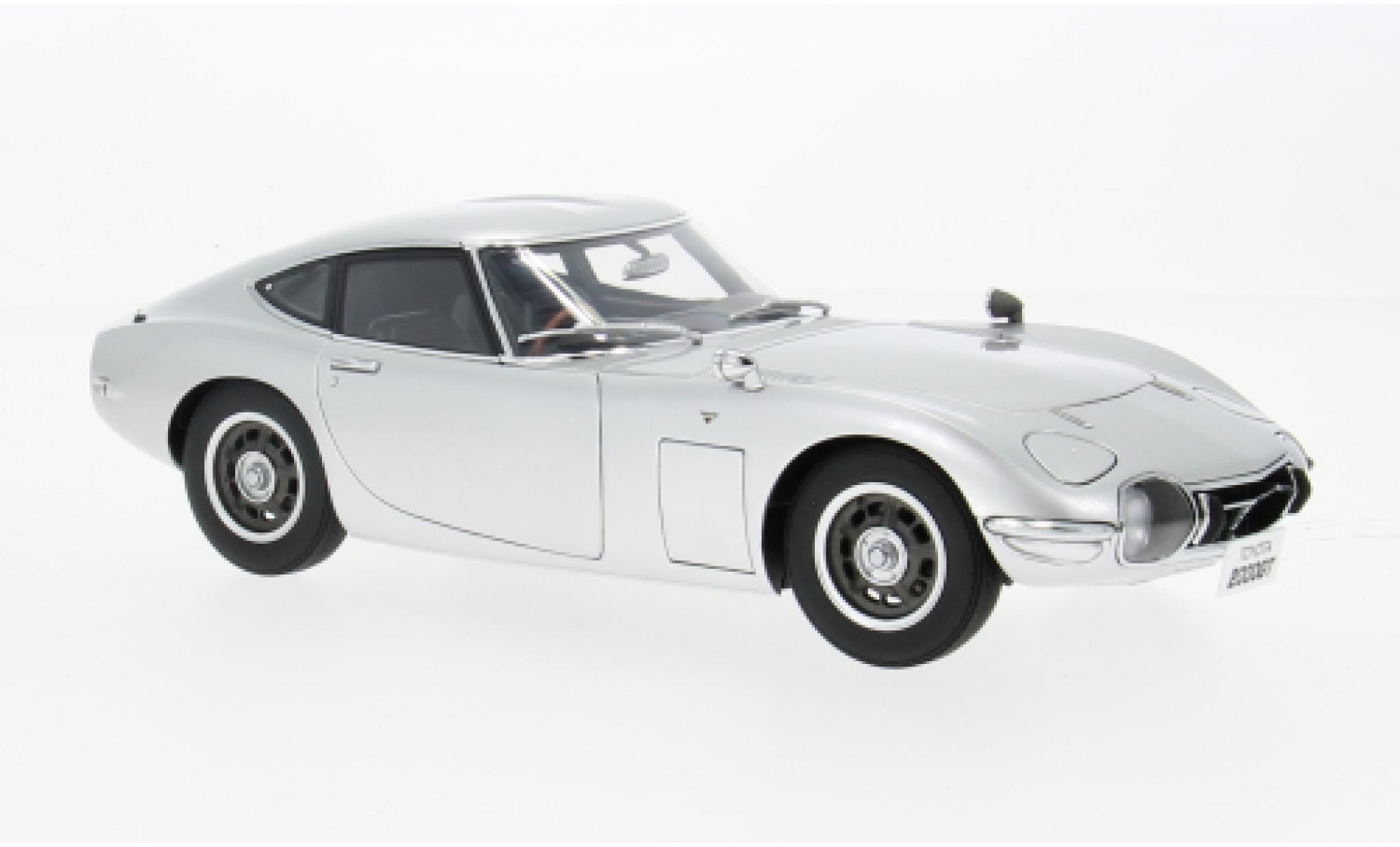 Toyota 2000 GT 1/18 AUTOart grijs 1967 1:18 modelauto