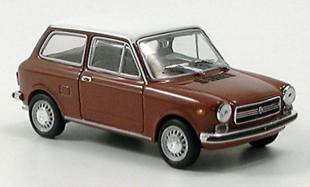 Autobianchi A112 1/43 Starline bruin/wit modelauto