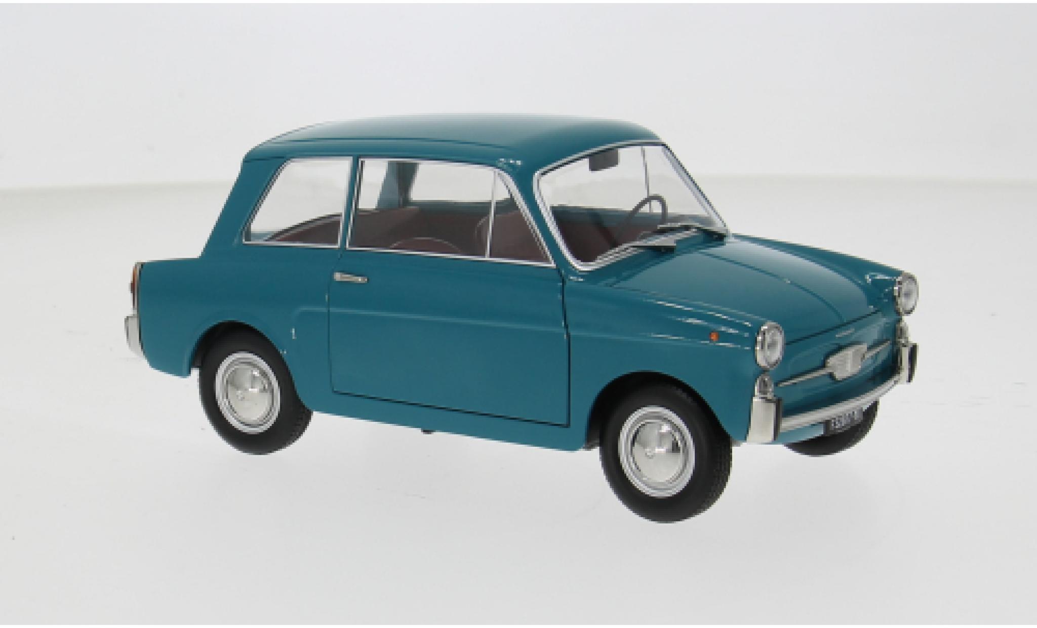 Autobianchi Bianchina 1/18 Mitica F Coupe blauw 1962 1:18 modelauto