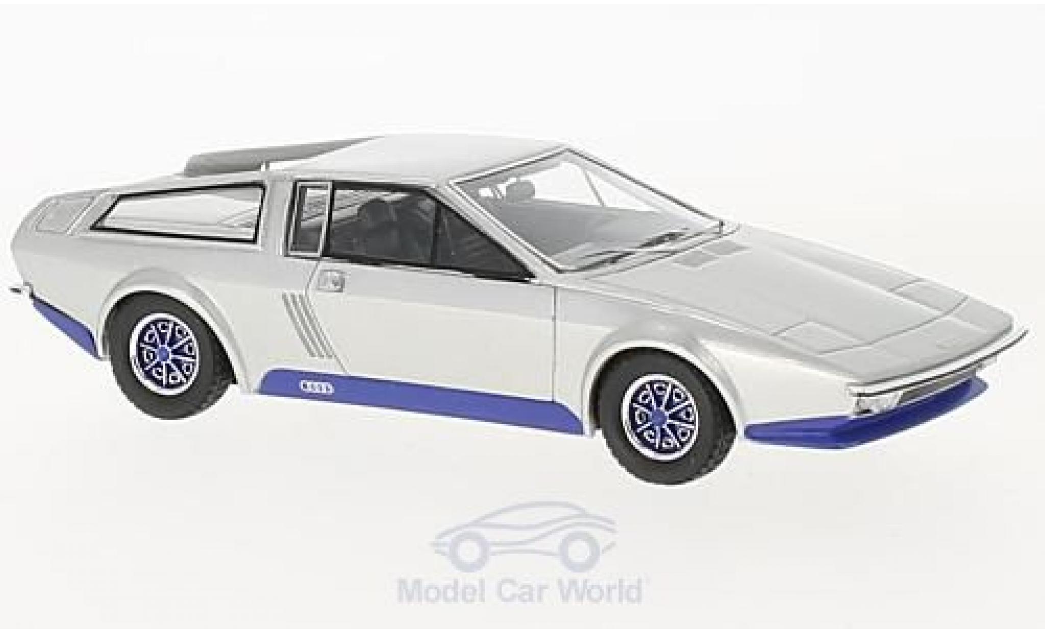 Audi 100 1/43 AutoCult S Coupe Speciale Frua grijs 1974 modelauto