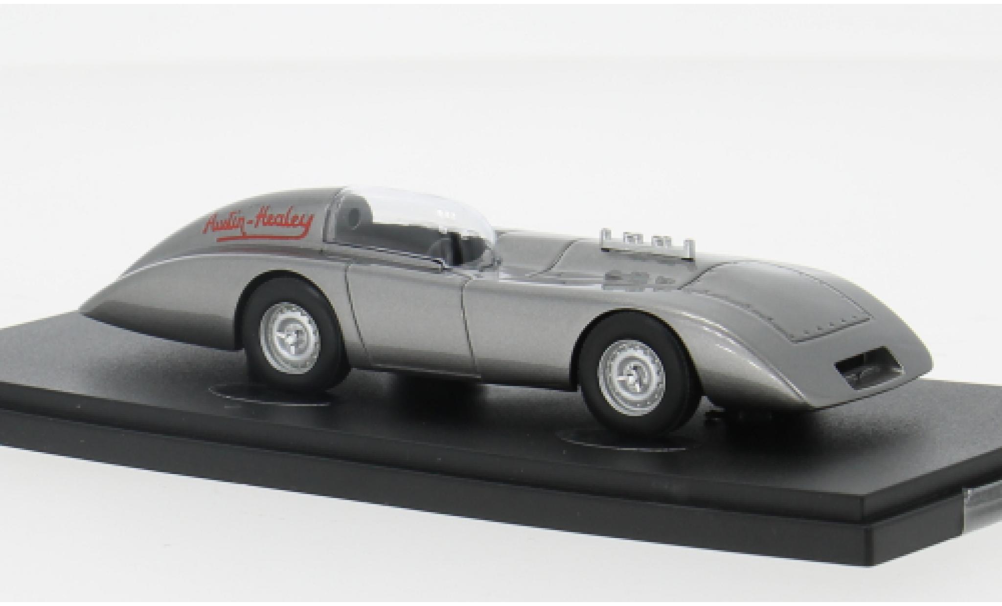 Austin Healey 100 1/43 AutoCult S Streamliner grijs 1956 1:43 modelauto