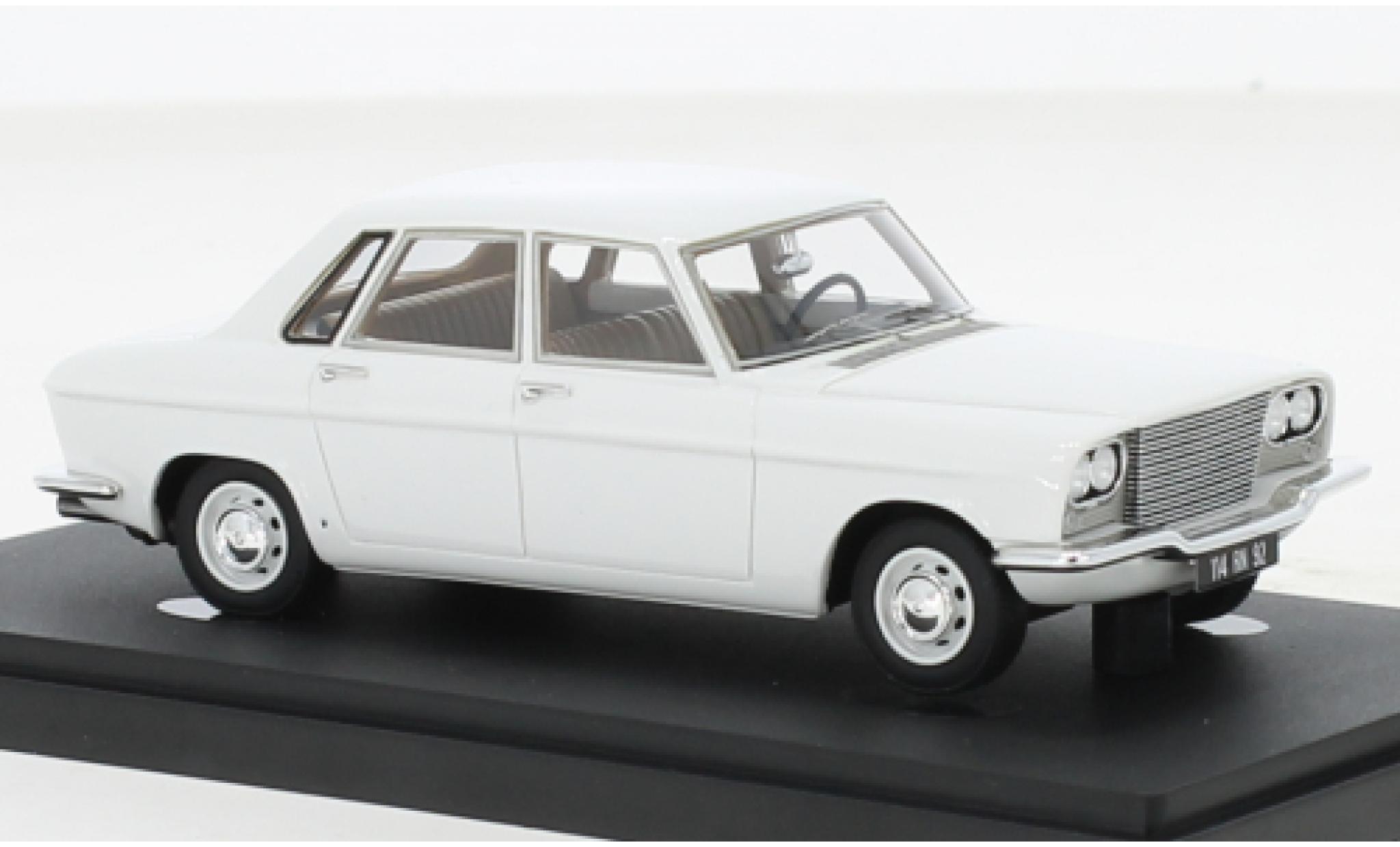 Renault 16 1/43 AutoCult Autocult/Avenue 43 Projekt 114 wit 1961 modelauto