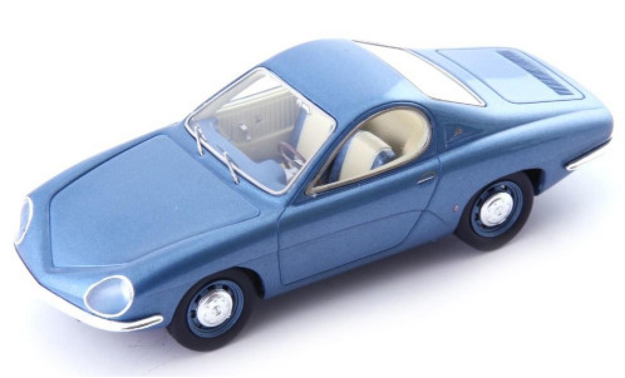 Renault 8 1/43 AutoCult Coupe Ghia metallic blauw 1964 modelauto