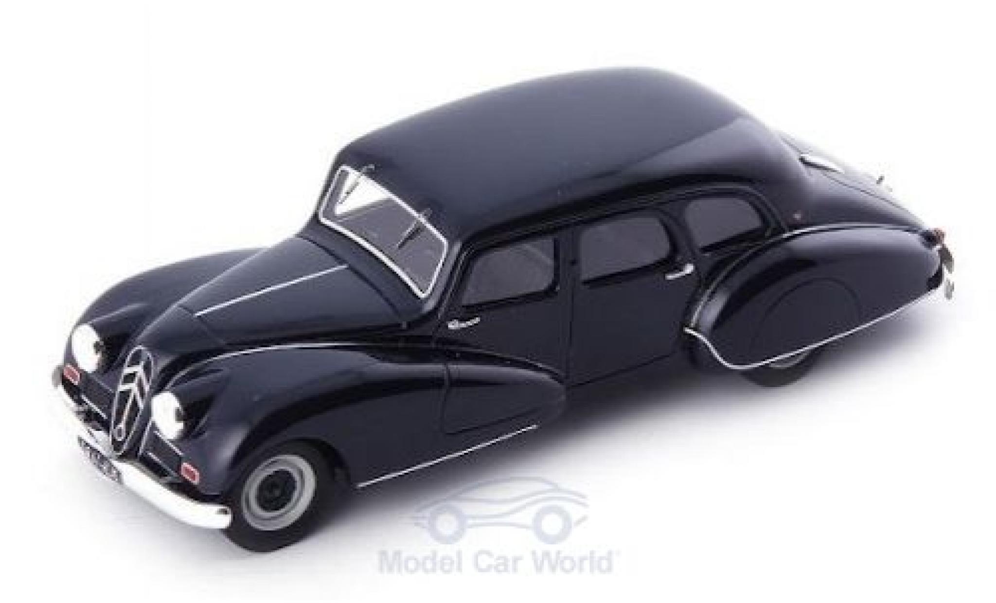 Citroen Traction 1/43 AutoCult 15CV 6 Antem blauw 1948 modelauto