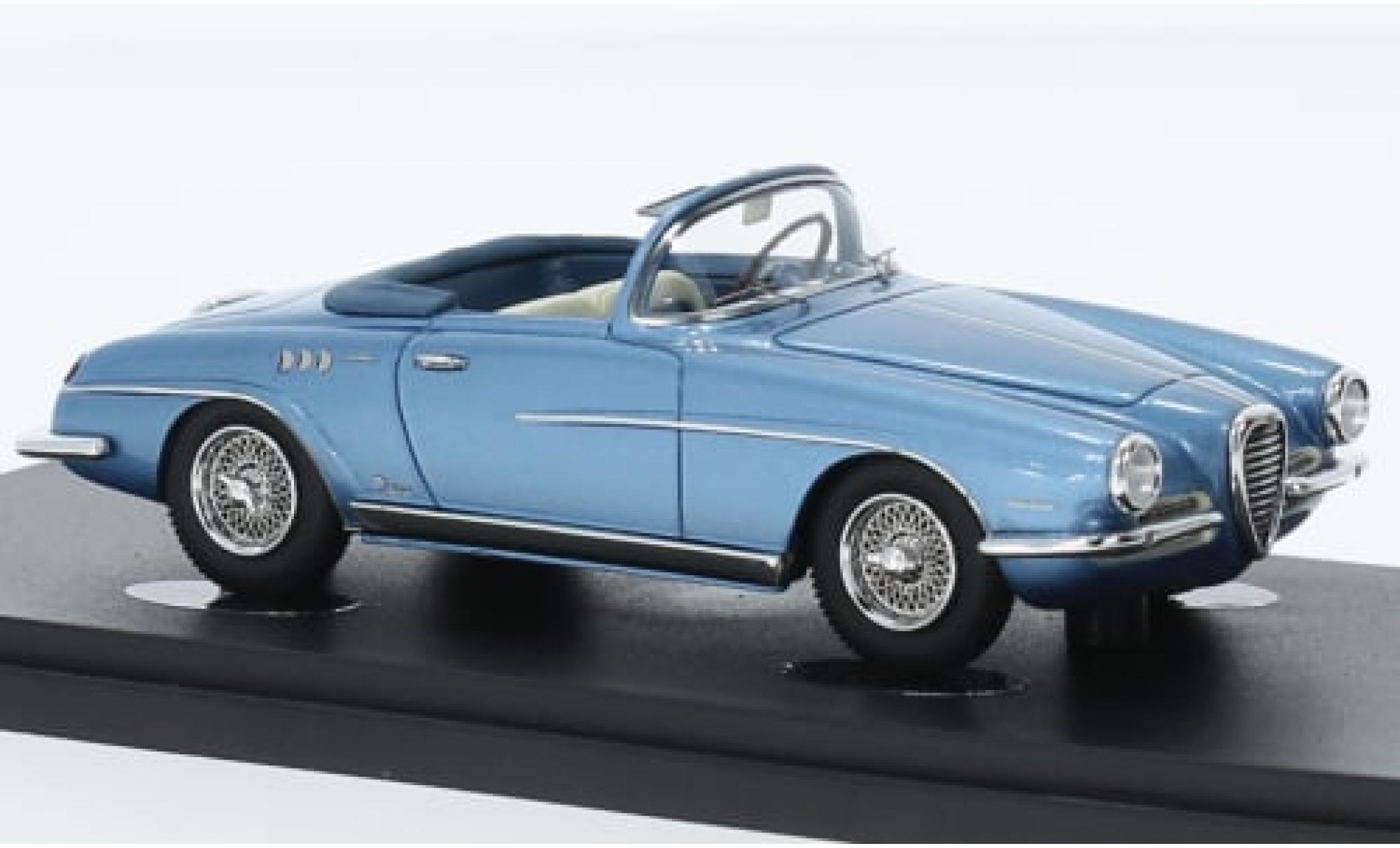 Alfa Romeo 1900 1/43 AutoCult Masterpiece SS Vignale La Fleche metallic blauw 1955 1:43 modelauto