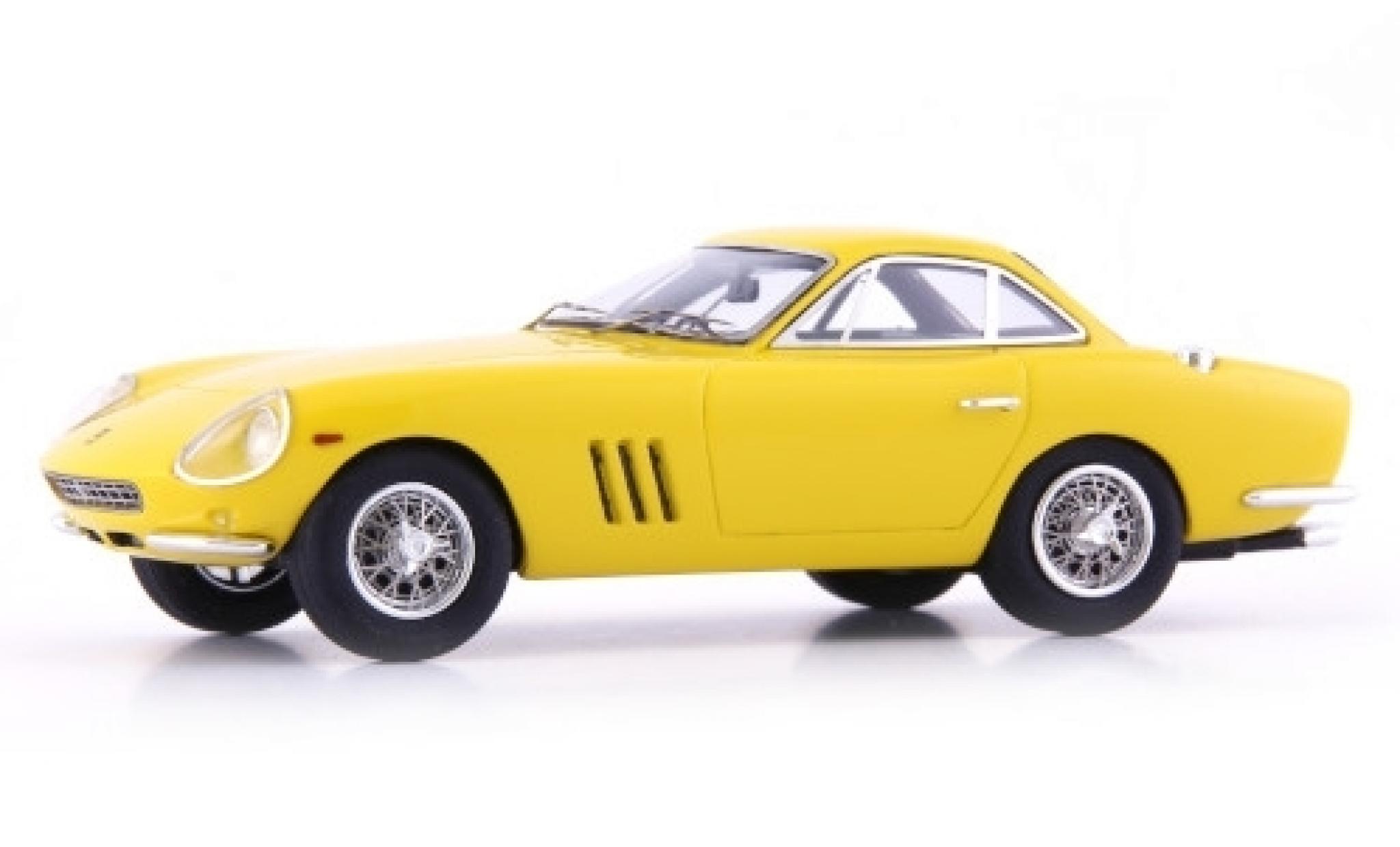 Ferrari 410 1/43 AutoCult GTC Speciale geel RHD 1957 modelauto