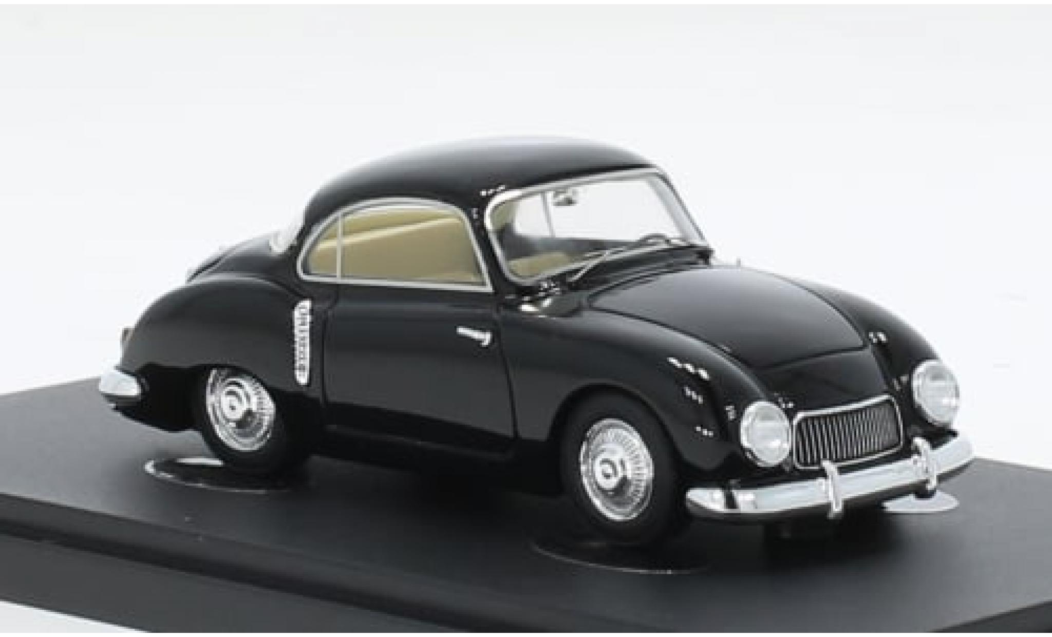 Renault 4CV 1/43 AutoCult Zink zwart 1953 1:43 modelauto