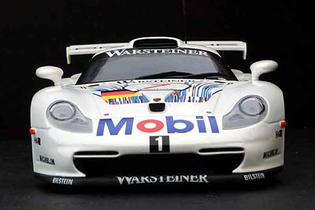 Porsche 996 GT1 1/18 Ut Models GT1 fia gt 96 #7 mobil 1 modelauto