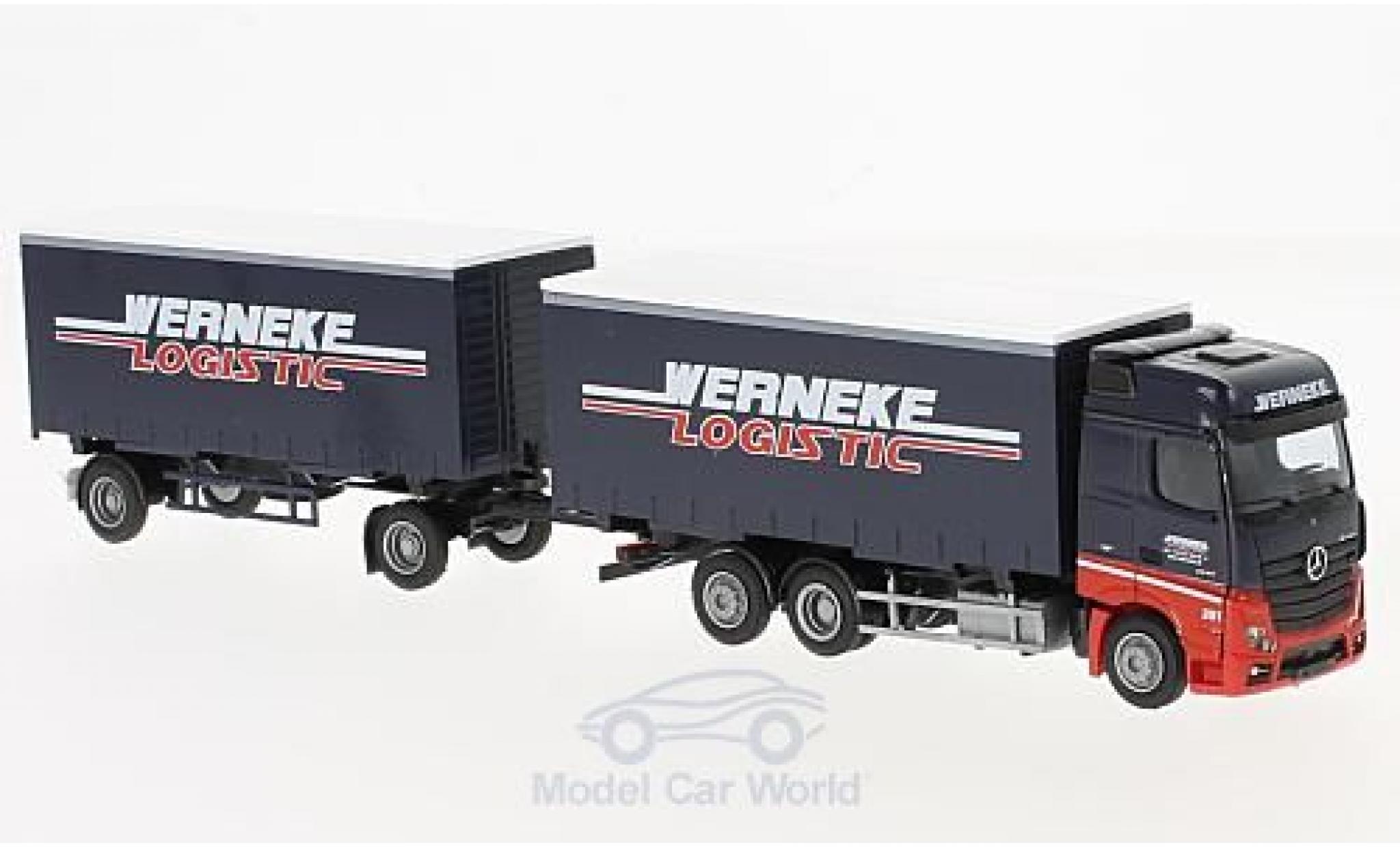 Mercedes Actros 1/87 AWM 2 Big. Werneke G-WKHZ modelauto