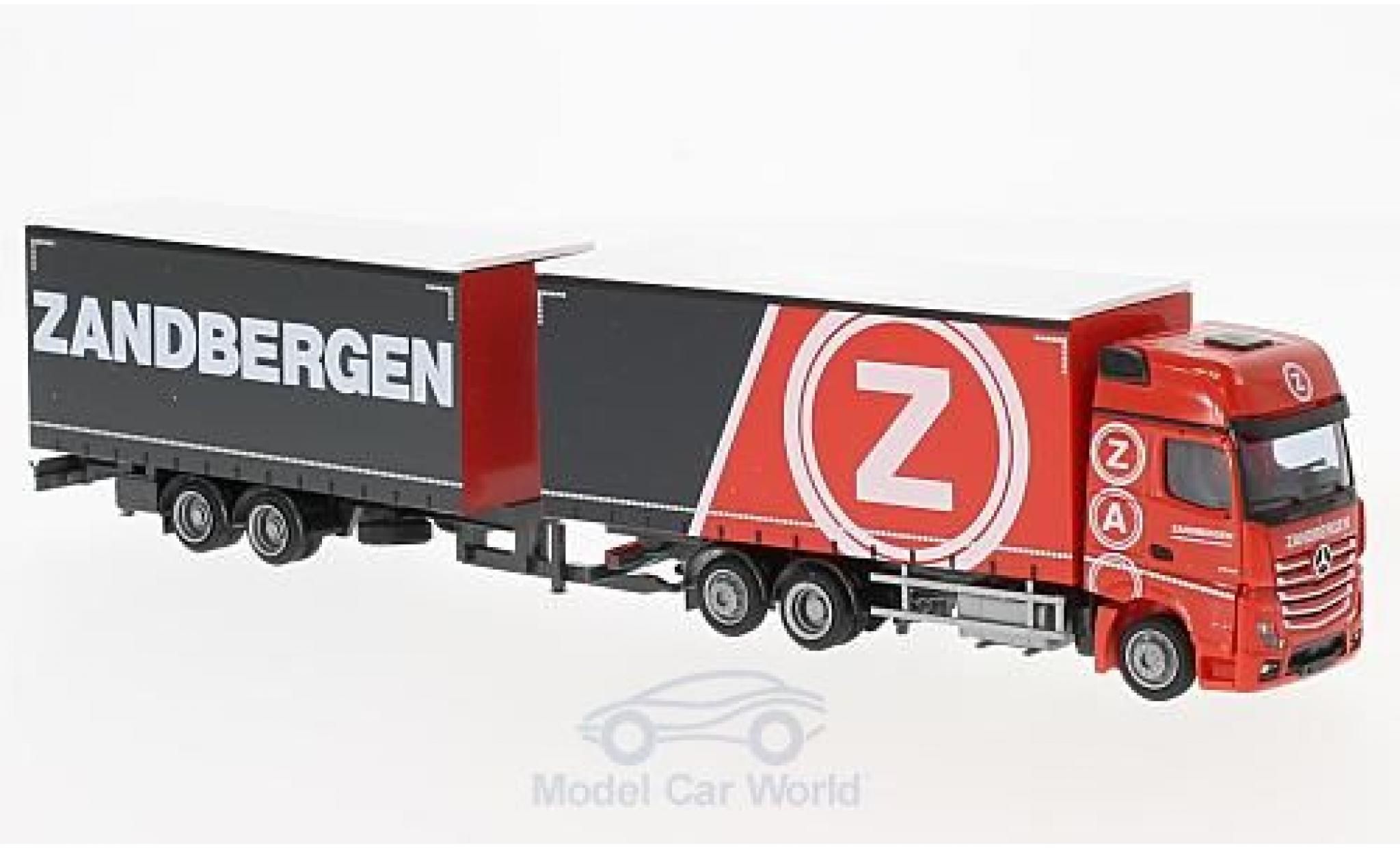 Mercedes Actros 1/87 AWM 2 Giga Zandbergen Jumbo-G-KTaHZ modelauto