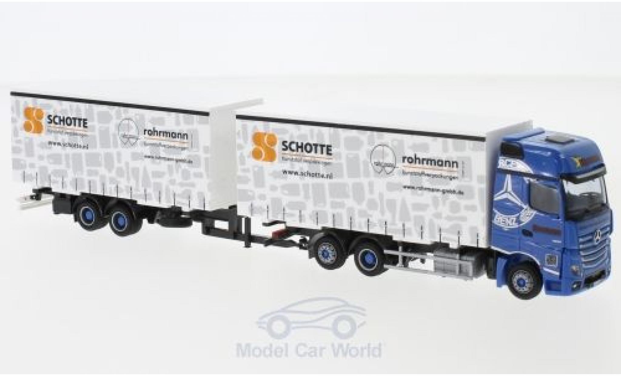 Mercedes Actros 1/87 AWM 2 Gigaspace Konermann G-WkTaHZ modelauto