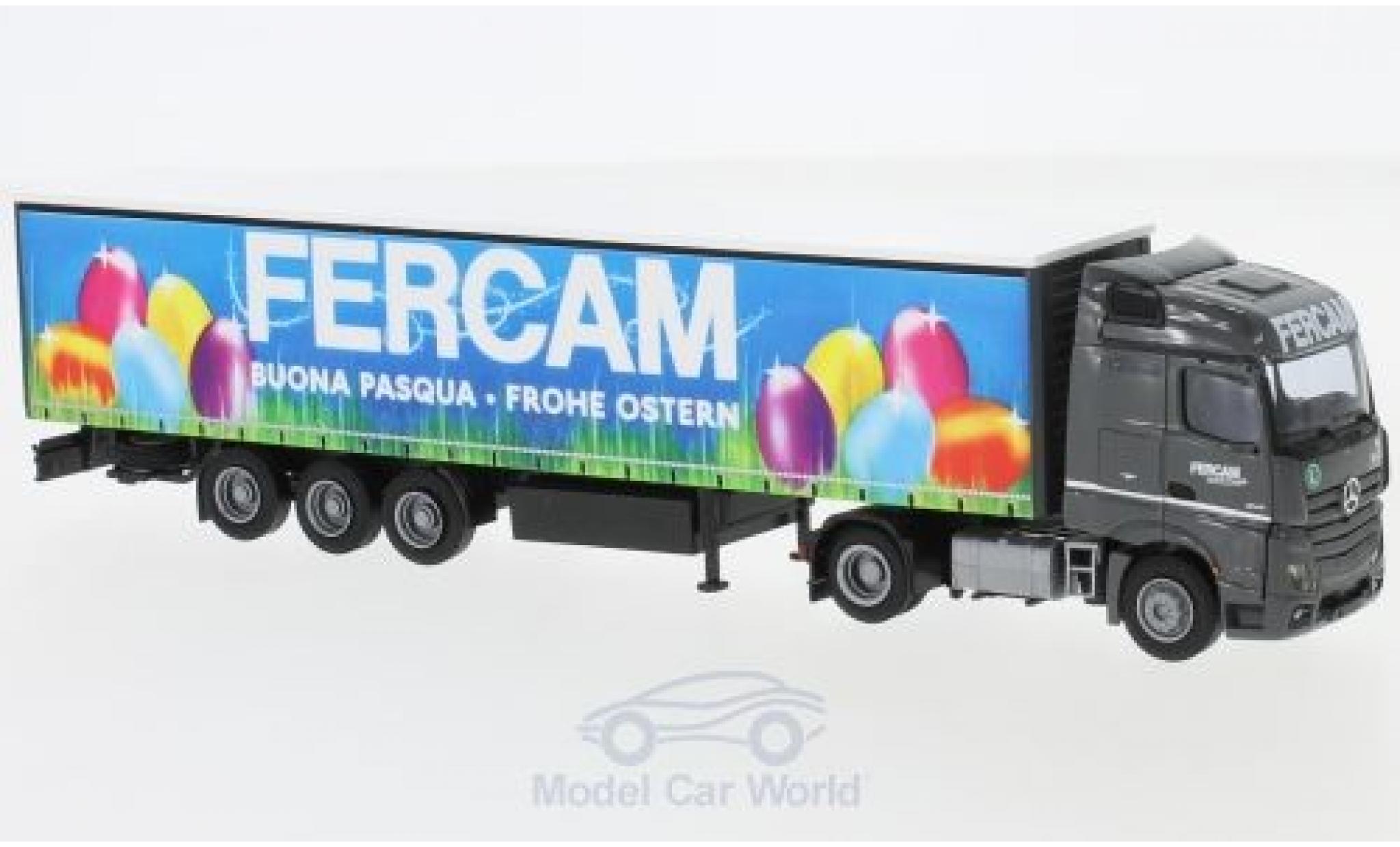 Mercedes Actros 1/87 AWM 2 Stream./Aerop. FERCAM G-KSZ modelauto