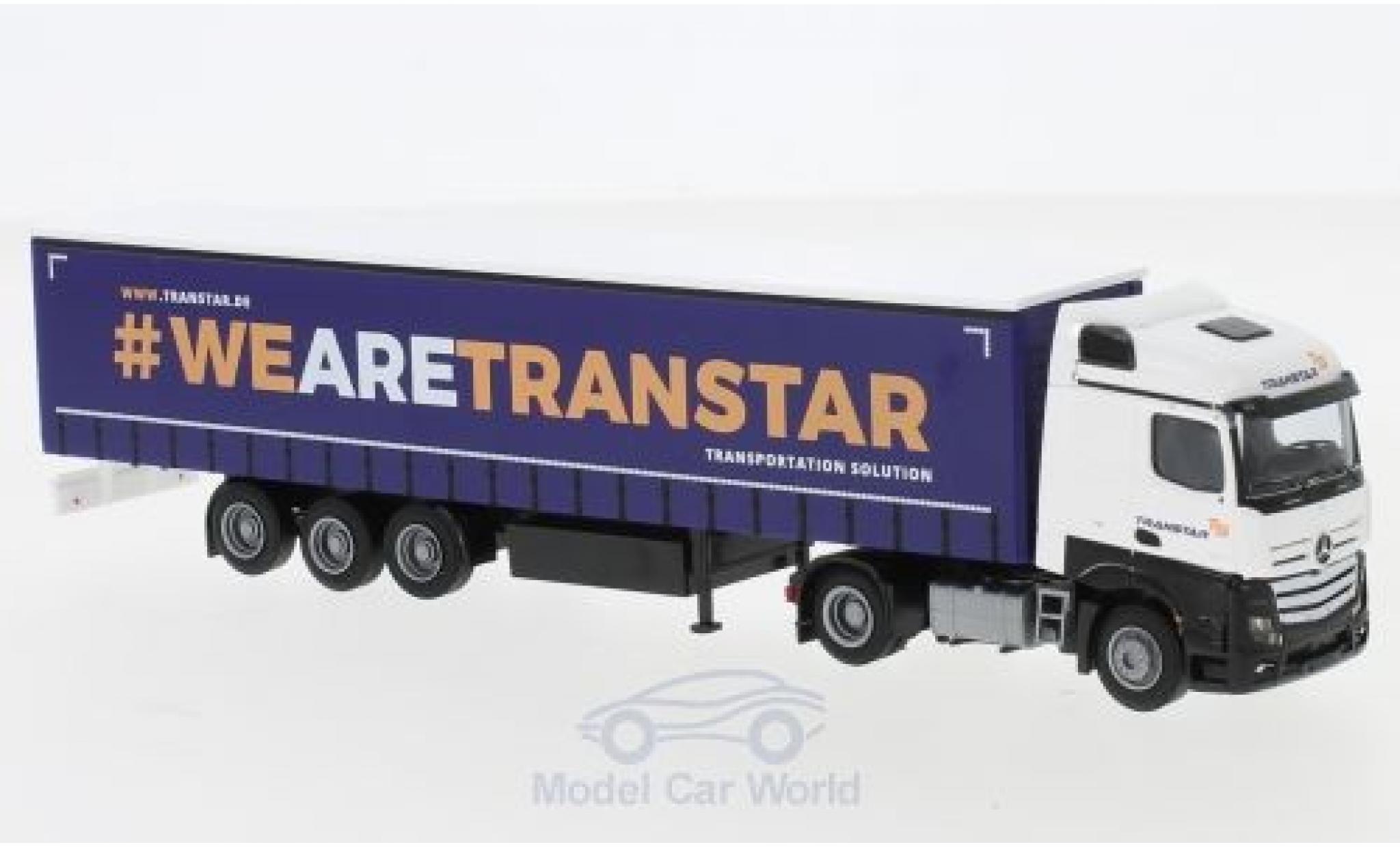 Mercedes Actros 1/87 AWM 2 Stream. / Aerop. Transtar G-KSZ modelauto