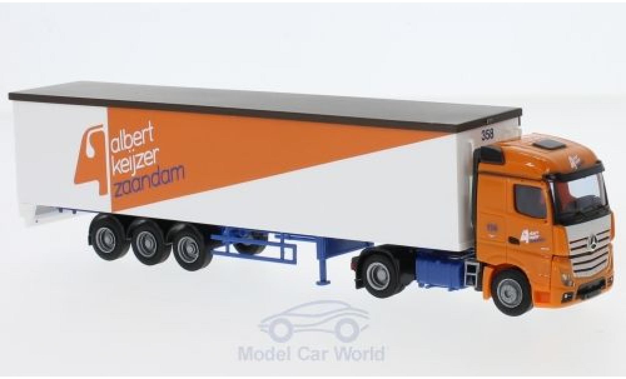 Mercedes Actros 1/87 AWM 2 Stream. Albert Keijzer Schubb.-SZ modelauto