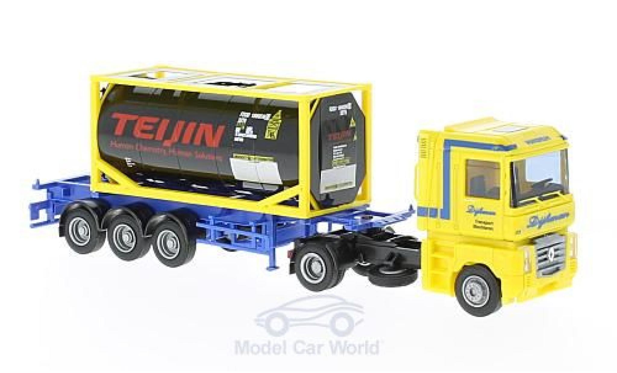 Renault Magnum 1/87 AWM Dijkman/Teijin 20Tank-Co.-SZ modelauto