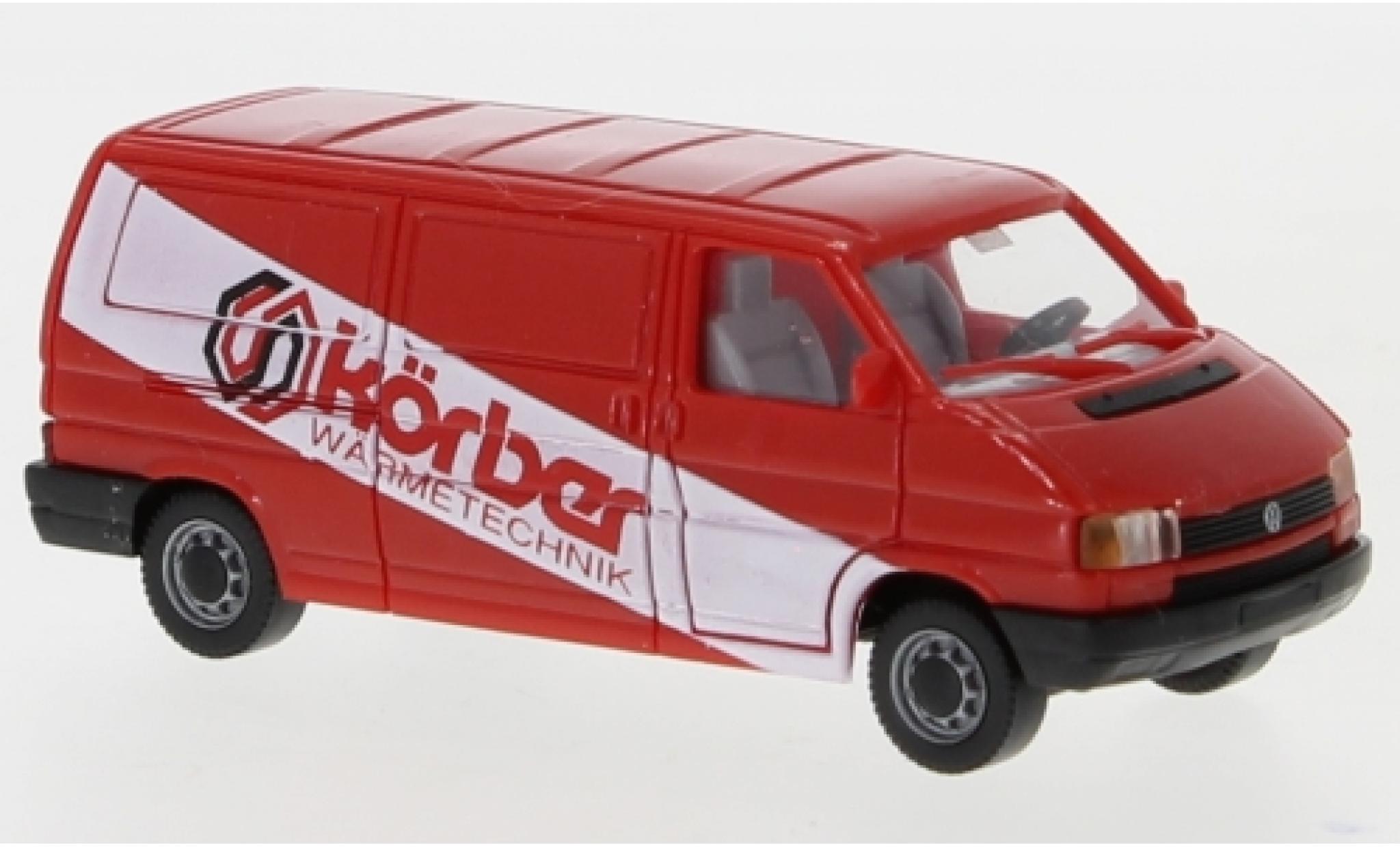 Volkswagen T4 1/87 AWM Kasten K&ouml;rber W&auml;rmetechnik modelauto