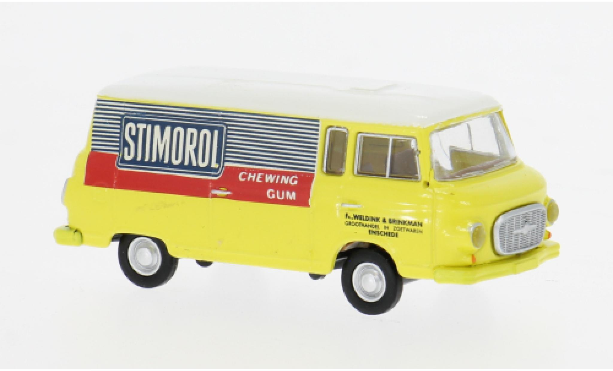 Barkas B 1000 1/87 Brekina Kasten 1962 Stimorol 1:87 modelauto