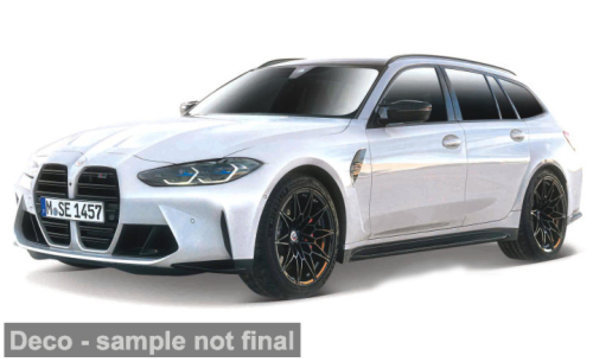 Bmw M3 1/43 Burago Bburago Touring wit 2023 1:43 modelauto