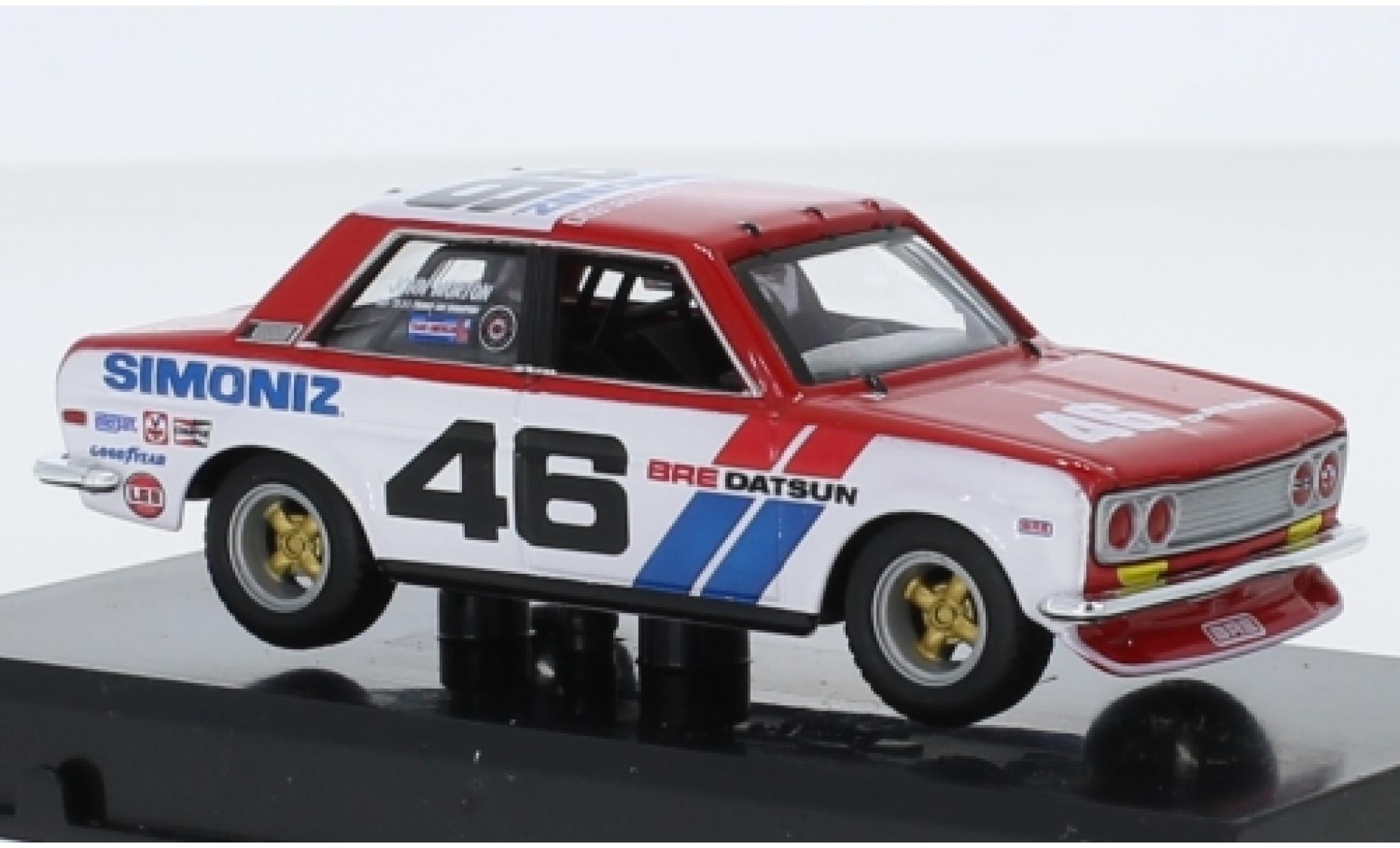 Datsun 510 1/43 Burago No.46 BRE Simoniz J.Morton modelauto