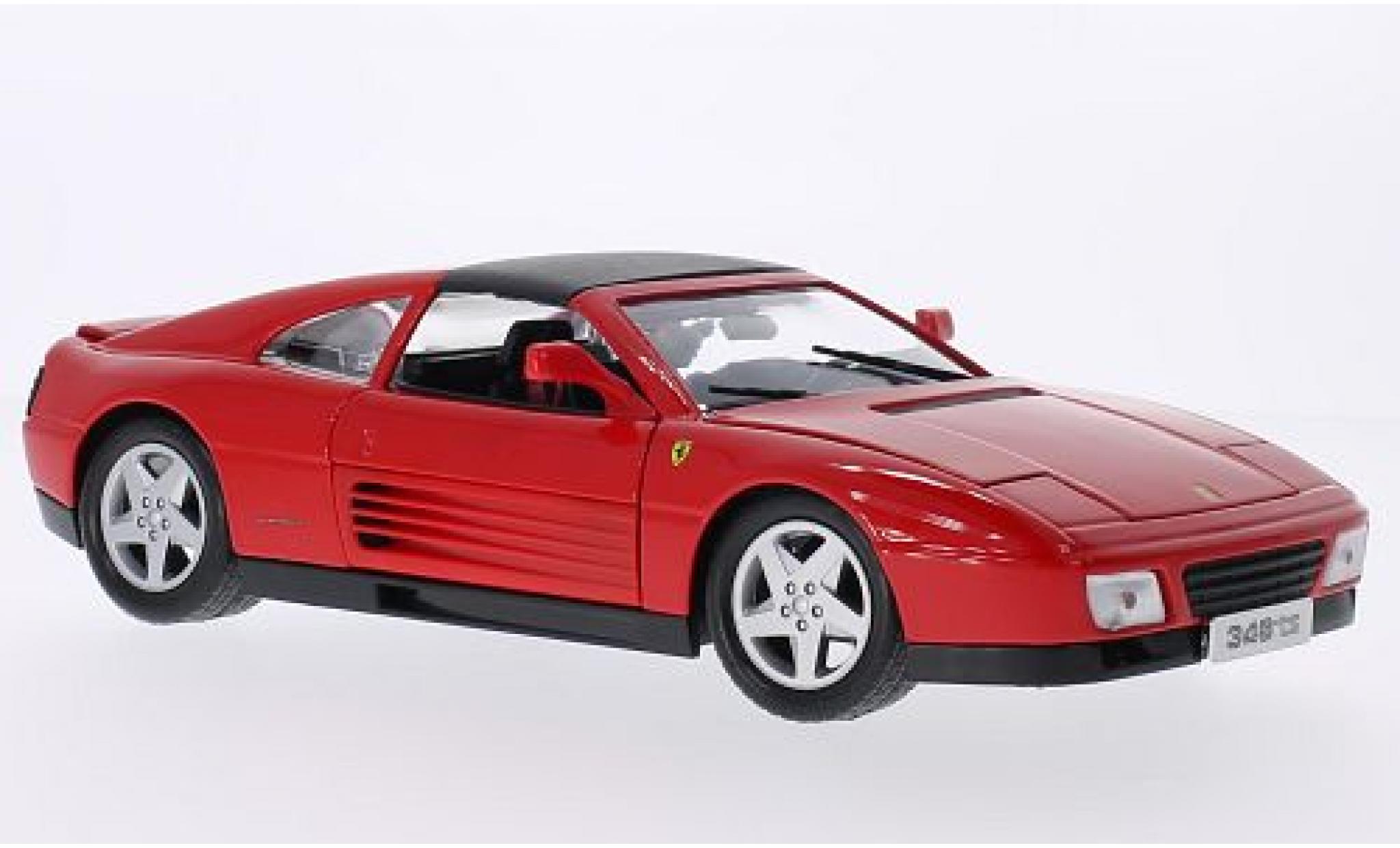 Ferrari 348 1/18 Burago ts rood modelauto