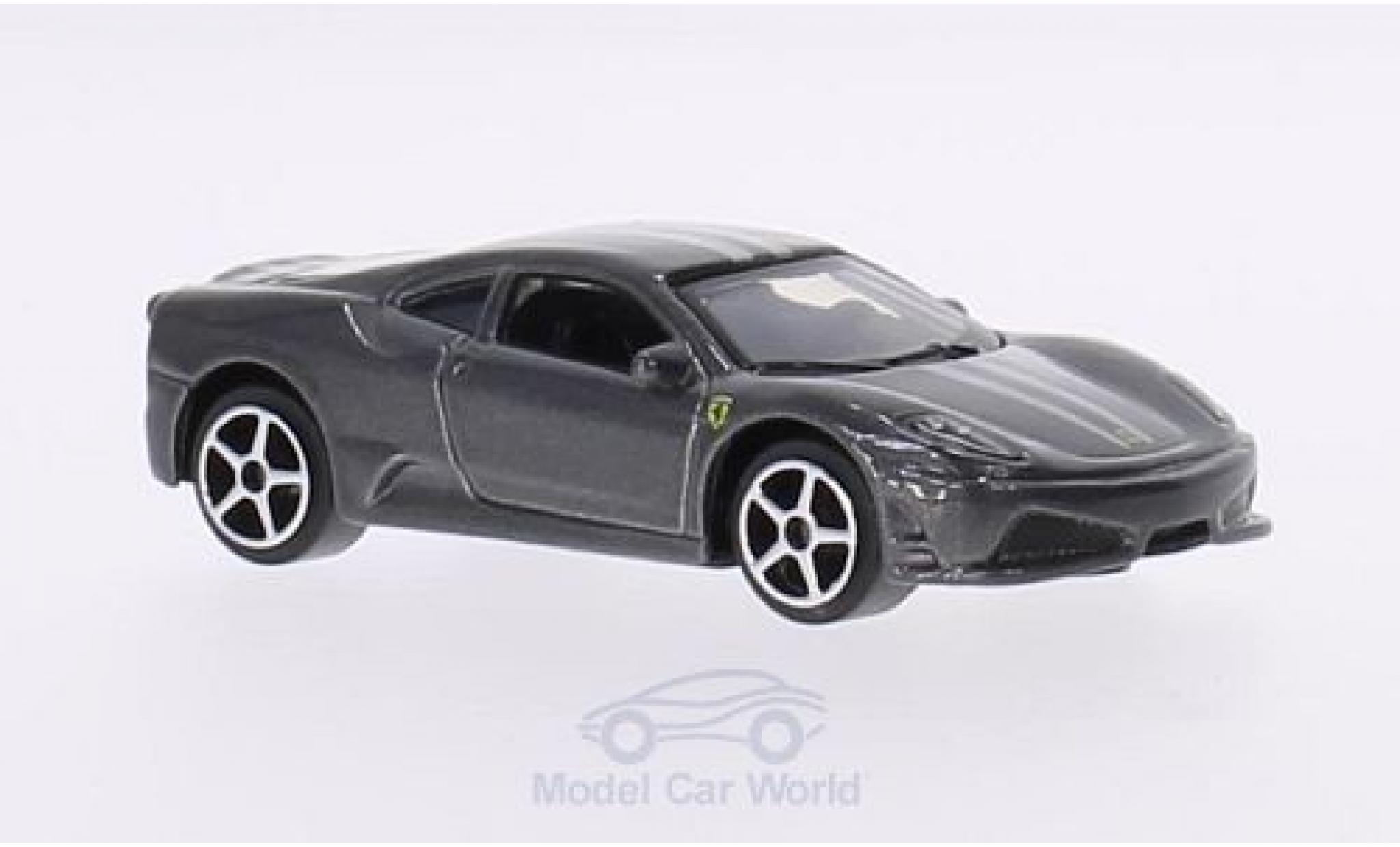 Ferrari 430 1/64 Burago Scuderia metallic grijs modelauto