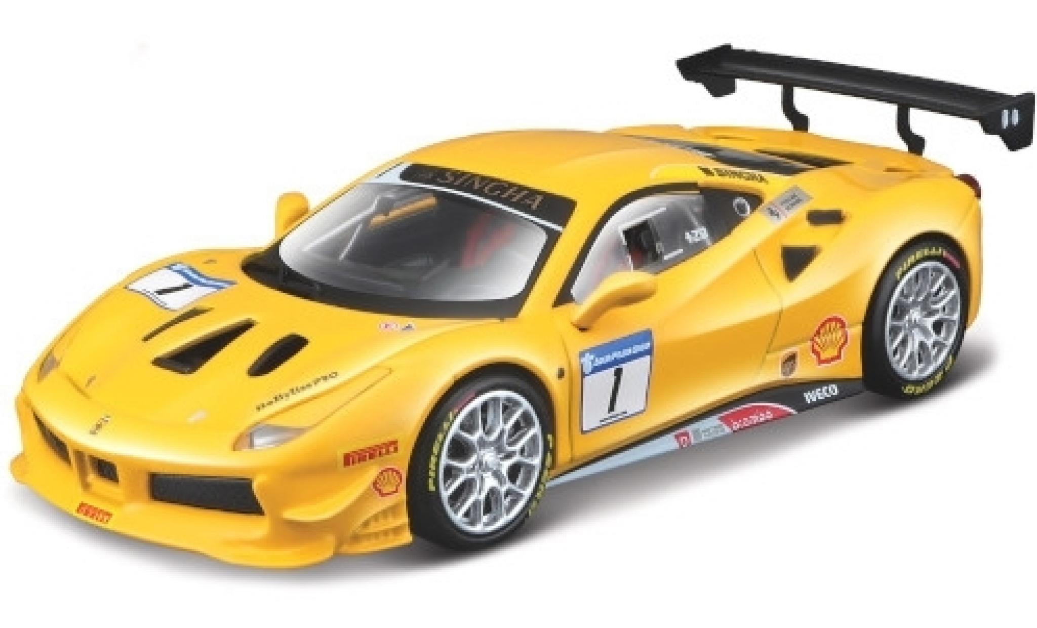 Ferrari 488 1/43 Burago Challenge No.1 modelauto