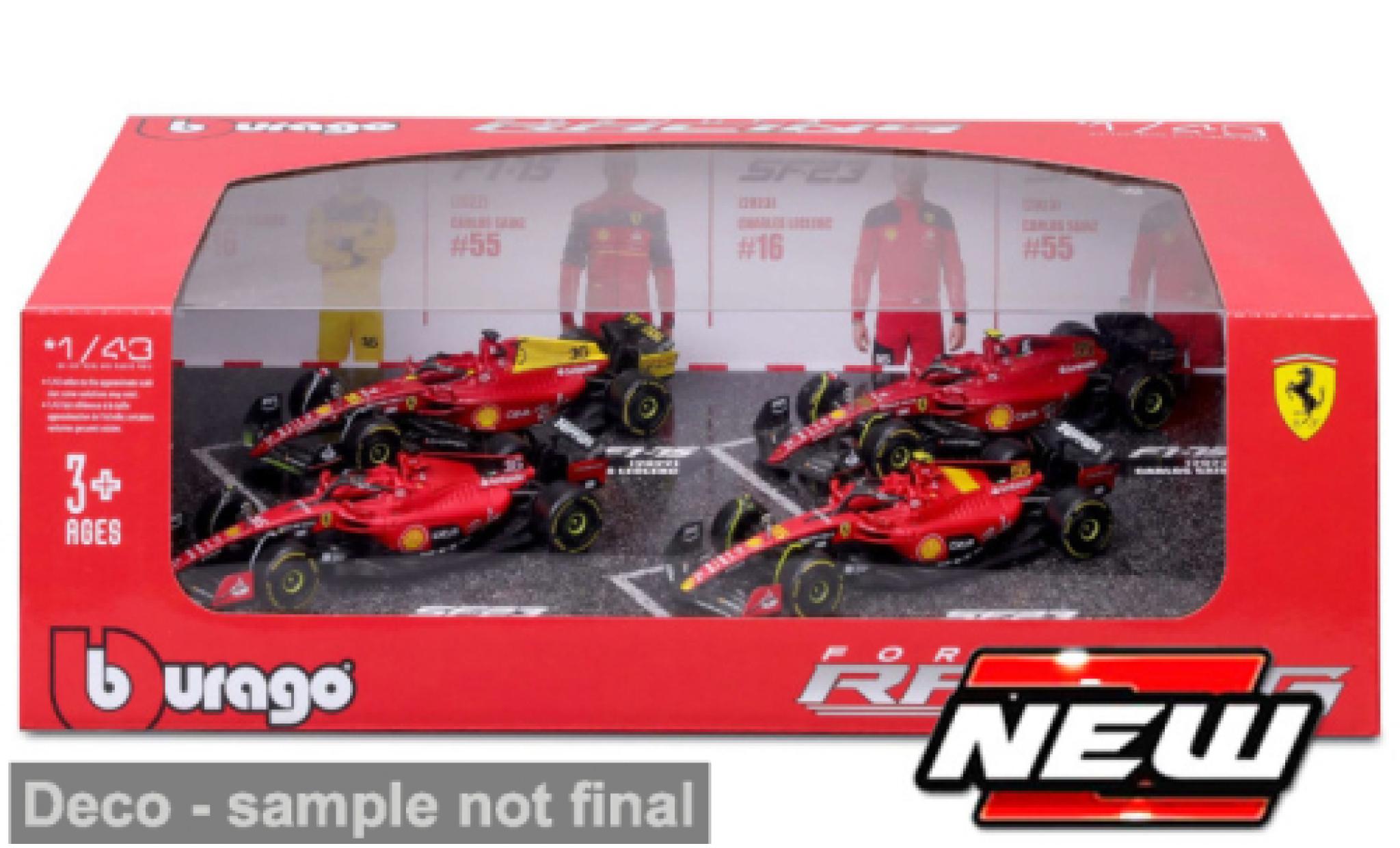 Ferrari F1 1/43 Burago Bburago Formel 1 #16 1:43 modelauto