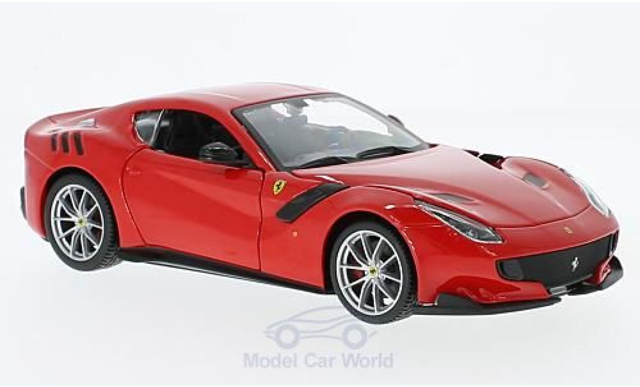 Ferrari F1 1/24 Burago 2 TDF rood 2016 modelauto